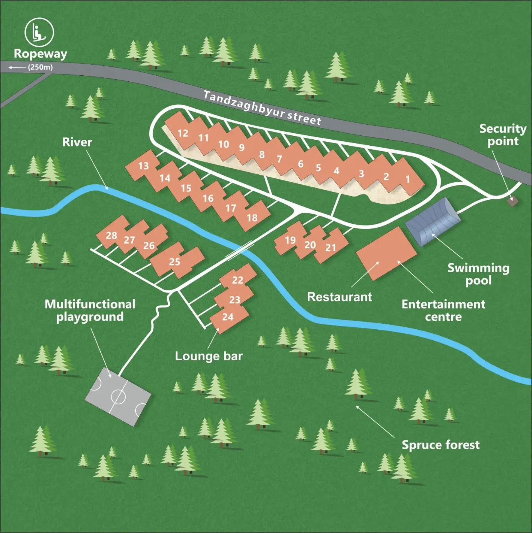 Budget Double Room in Teghenis Resort Budget Double Room in Teghenis Resort
