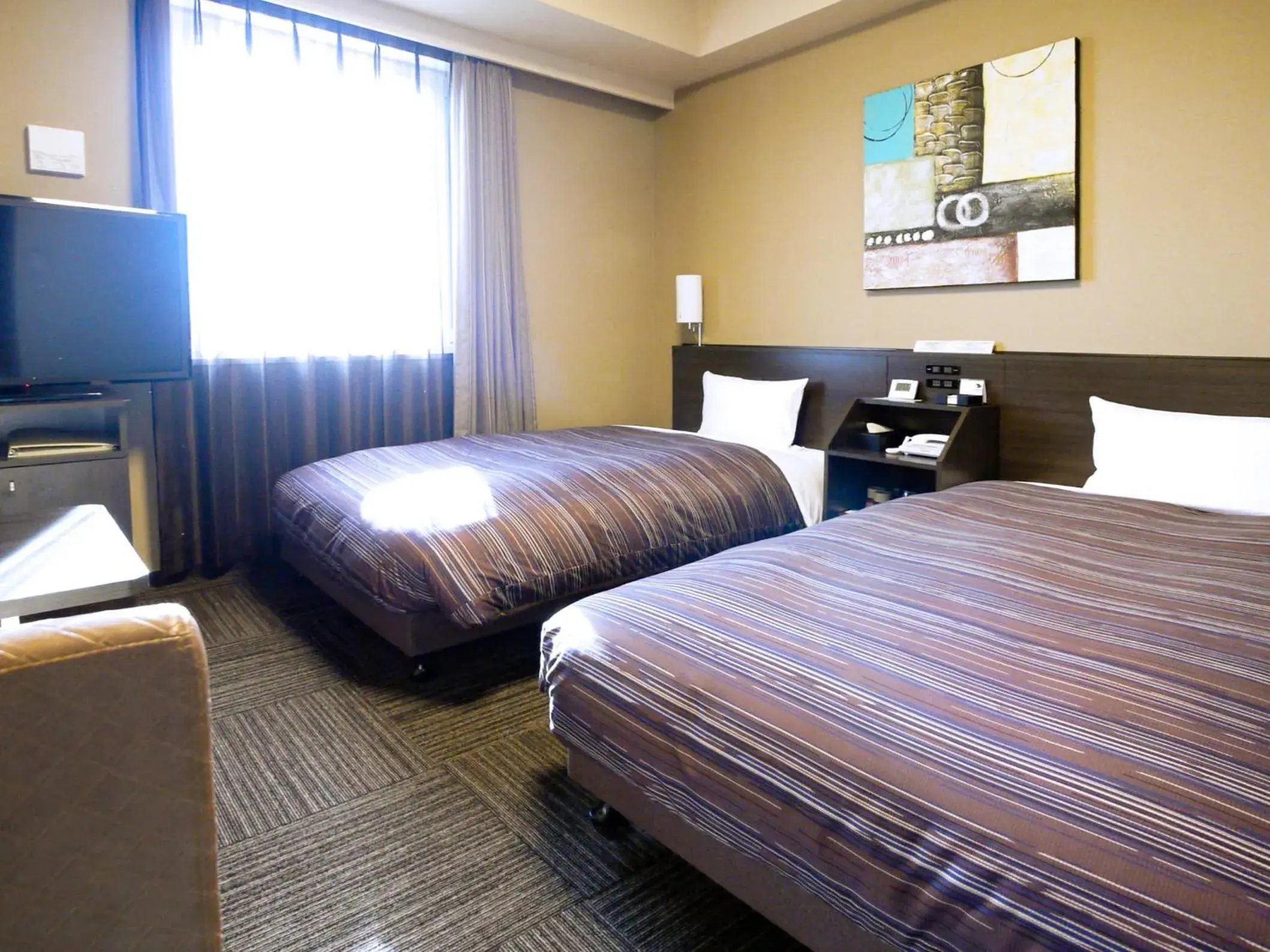 Standard Twin Room - single occupancy - Non-Smoking in Hotel Route-inn Ebina Ekimae Standard Twin Room - single occupancy - Non-Smoking in Hotel Route-inn Ebina Ekimae