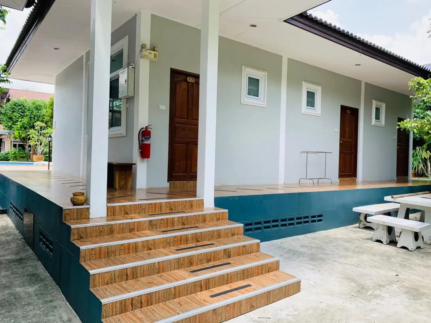 Triple Room with Garden View in Baan Suan Khun Yaiy Triple Room with Garden View in Baan Suan Khun Yaiy