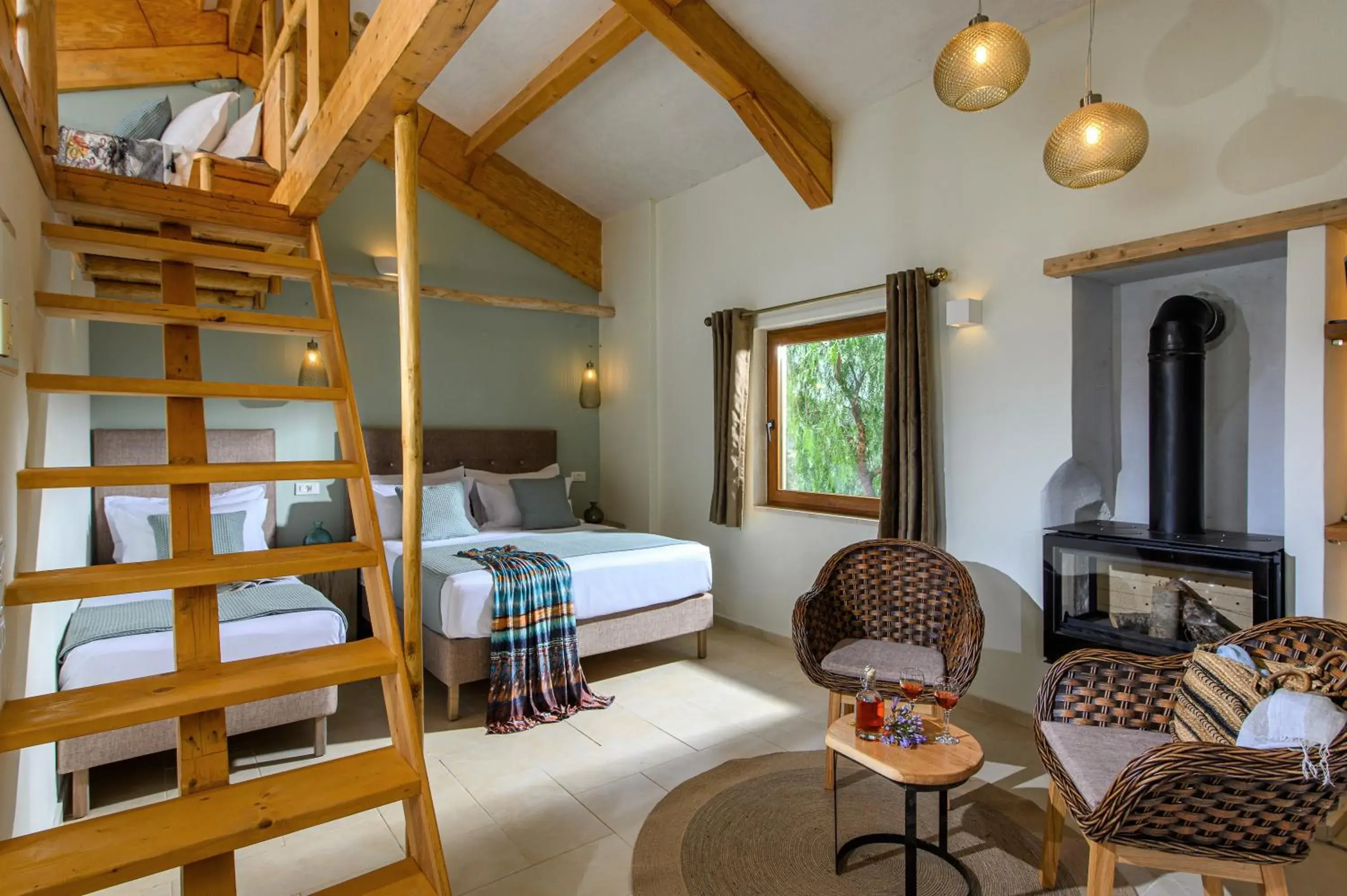 Family Room with Balcony in Country Hotel Velani Family Room with Balcony in Country Hotel Velani