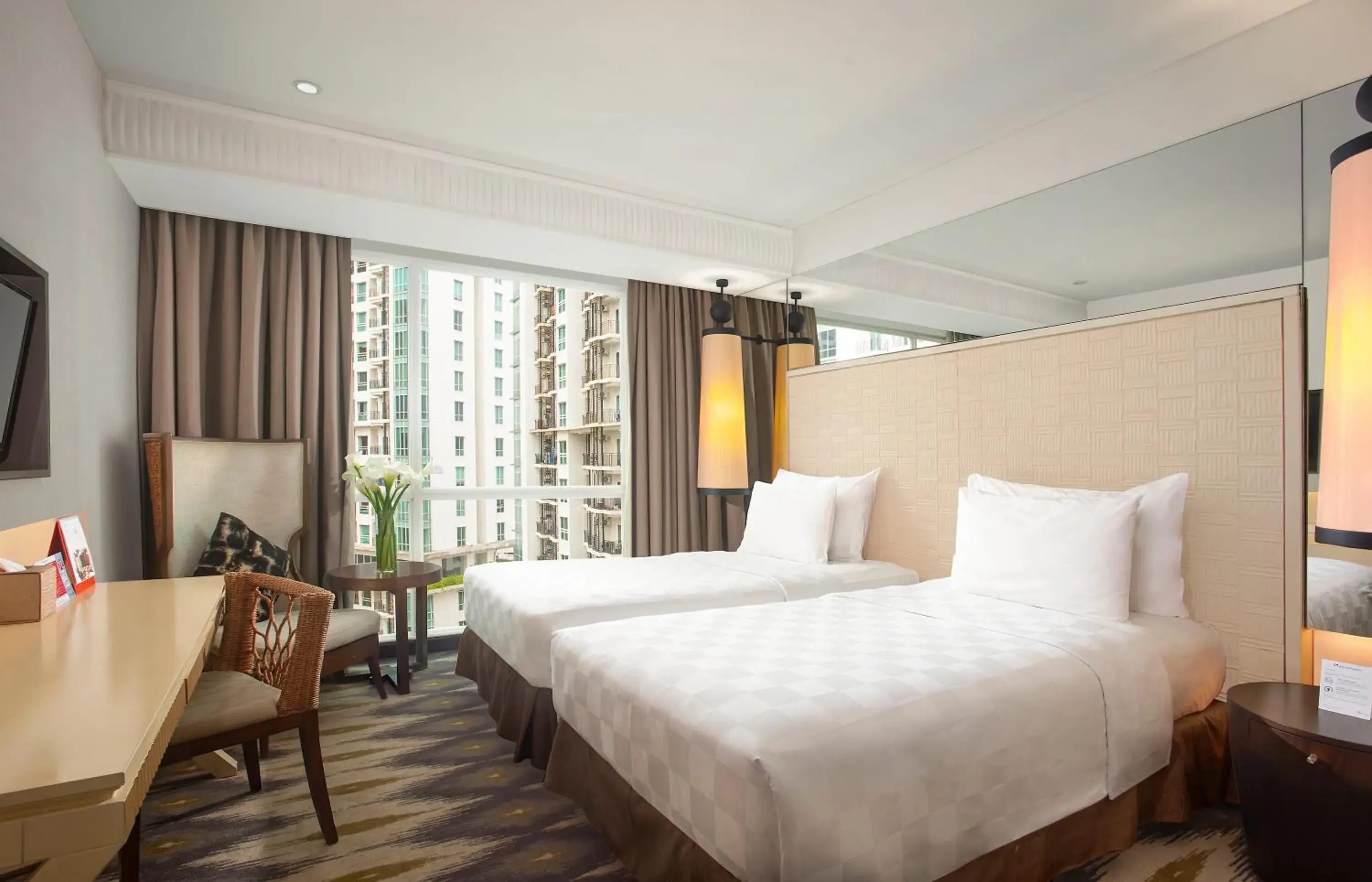 Deluxe Twin Room in Swiss-Belresidences Kalibata Deluxe Twin Room in Swiss-Belresidences Kalibata