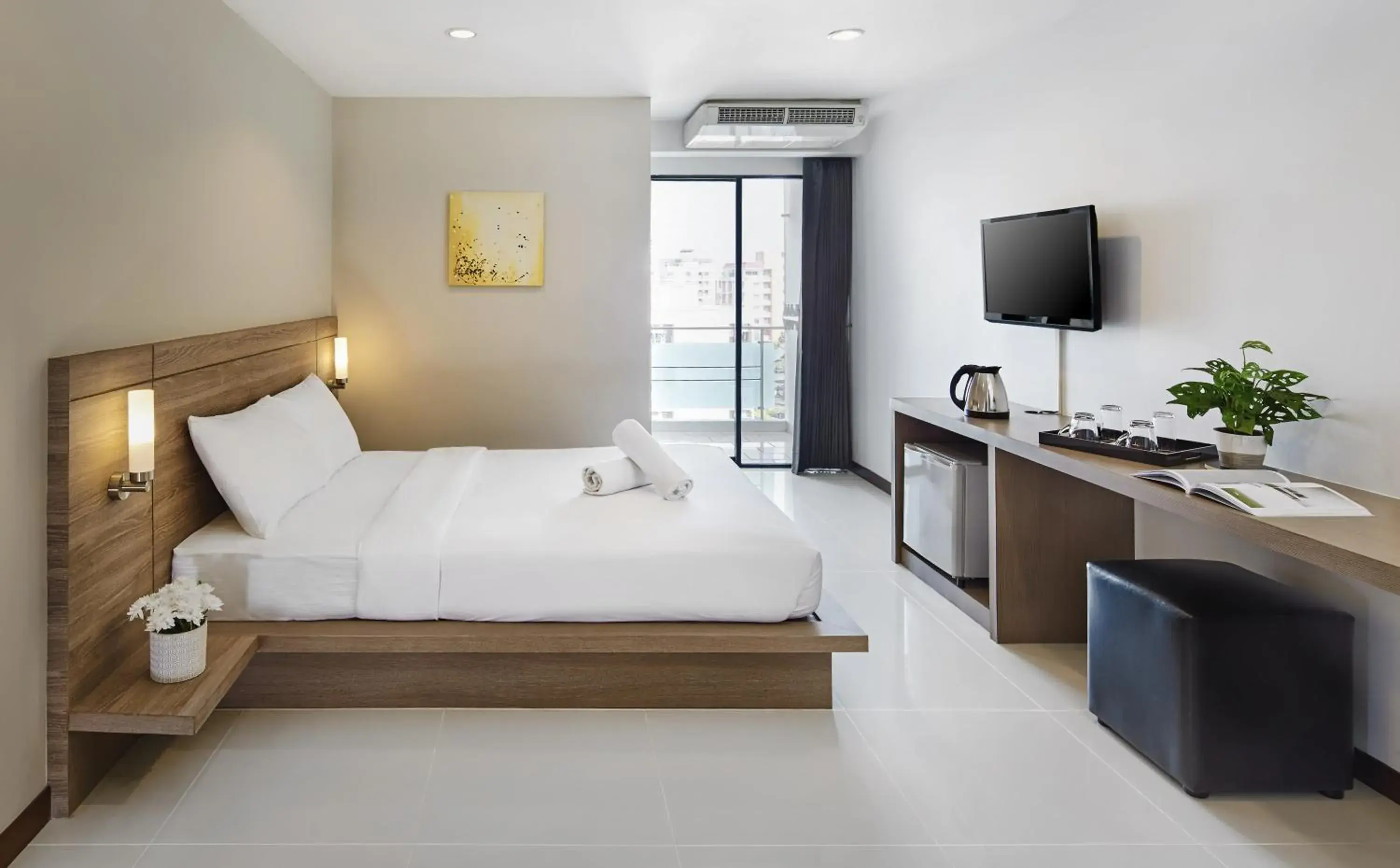 Standard Double Room in Diamond Residence Ratchada Standard Double Room in Diamond Residence Ratchada