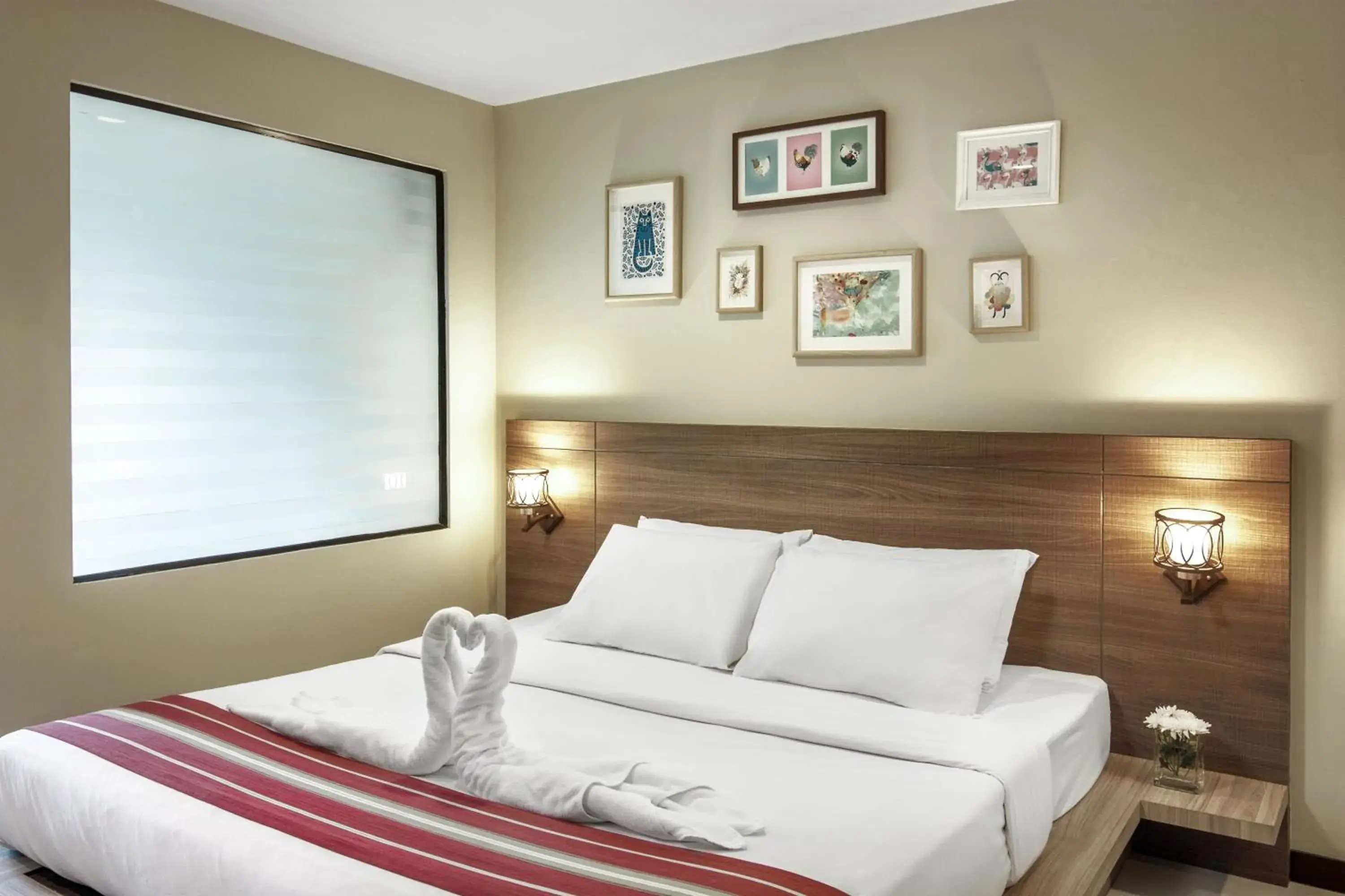 Deluxe Double Room in Diamond Residence Ratchada Deluxe Double Room in Diamond Residence Ratchada