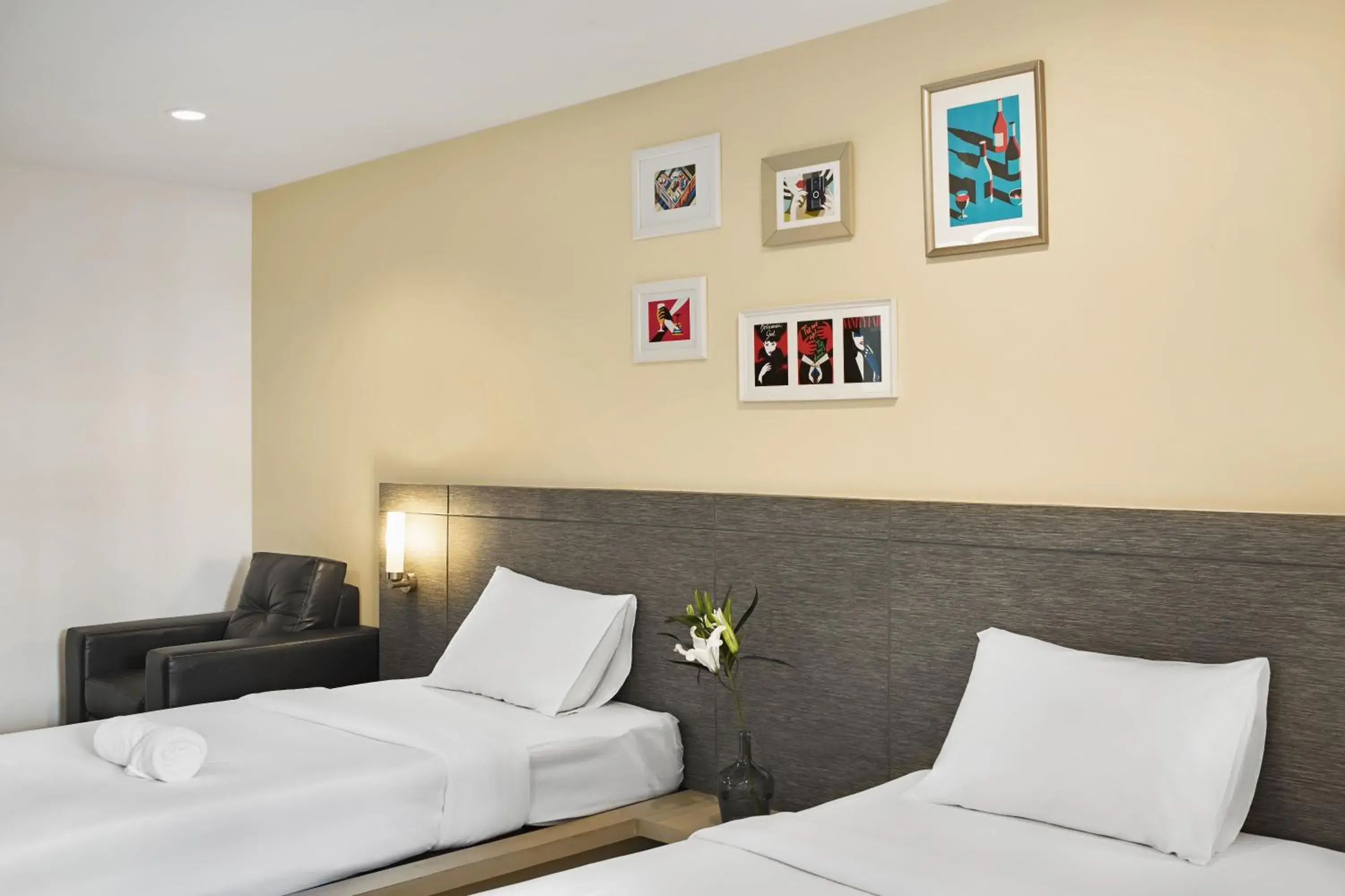 Standard Twin Room in Diamond Residence Ratchada Standard Twin Room in Diamond Residence Ratchada