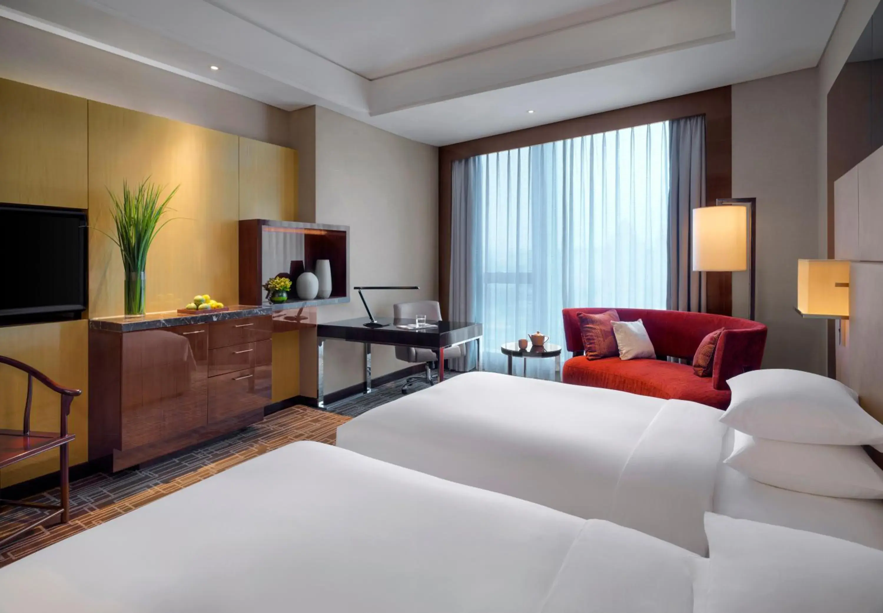 Deluxe Twin Room in Hyatt Regency Jinan Deluxe Twin Room in Hyatt Regency Jinan