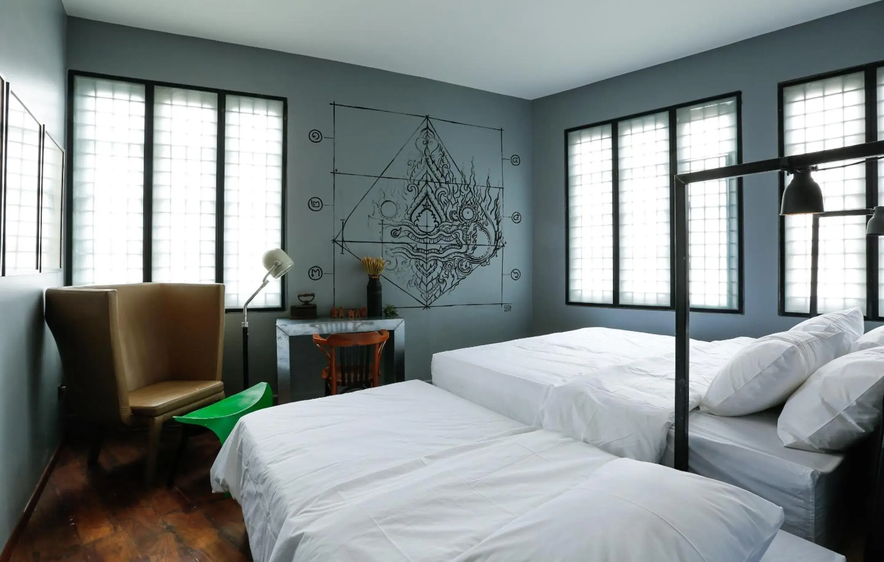 Deluxe Family Room in Bangkok Bed and Bike Deluxe Family Room in Bangkok Bed and Bike