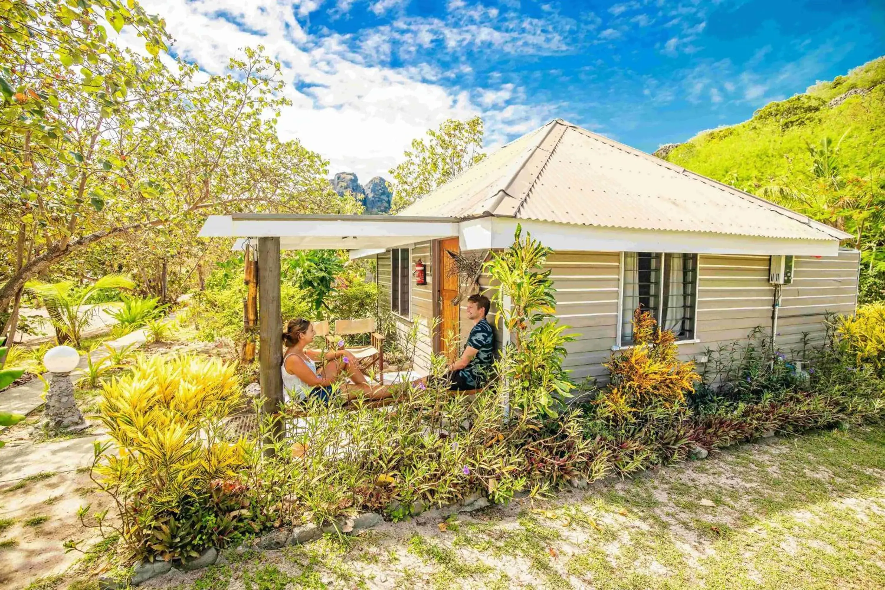 Garden Bure in Barefoot Kuata Island Resort Garden Bure in Barefoot Kuata Island Resort