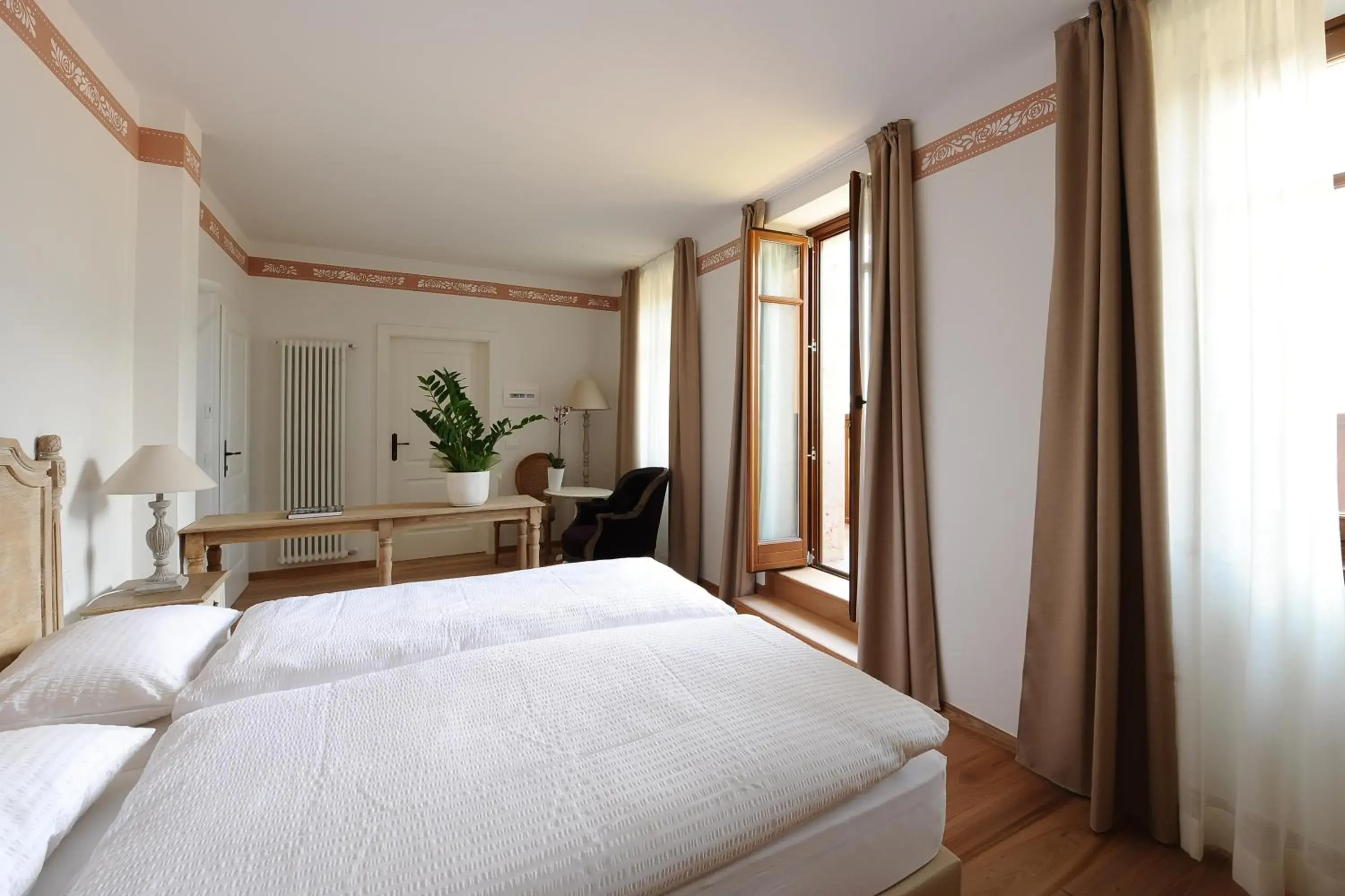 Superior Twin Room with Sauna - single occupancy in La Villa degli Orti Superior Twin Room with Sauna - single occupancy in La Villa degli Orti