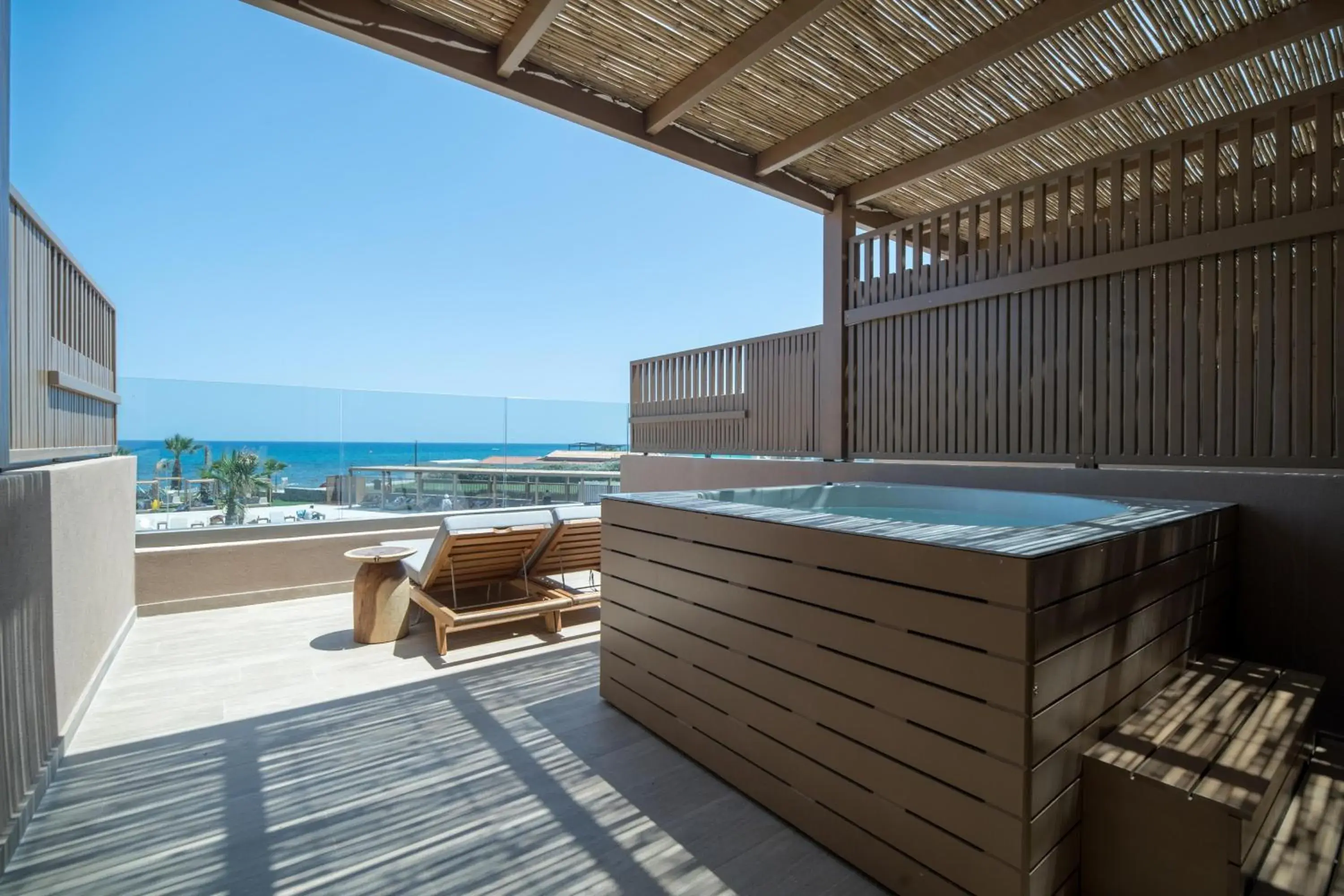 Petite Suite Sea View with Outdoor Hot Tub in SENSEANA Sea Side Resort & Aquadventure Petite Suite Sea View with Outdoor Hot Tub in SENSEANA Sea Side Resort & Aquadventure