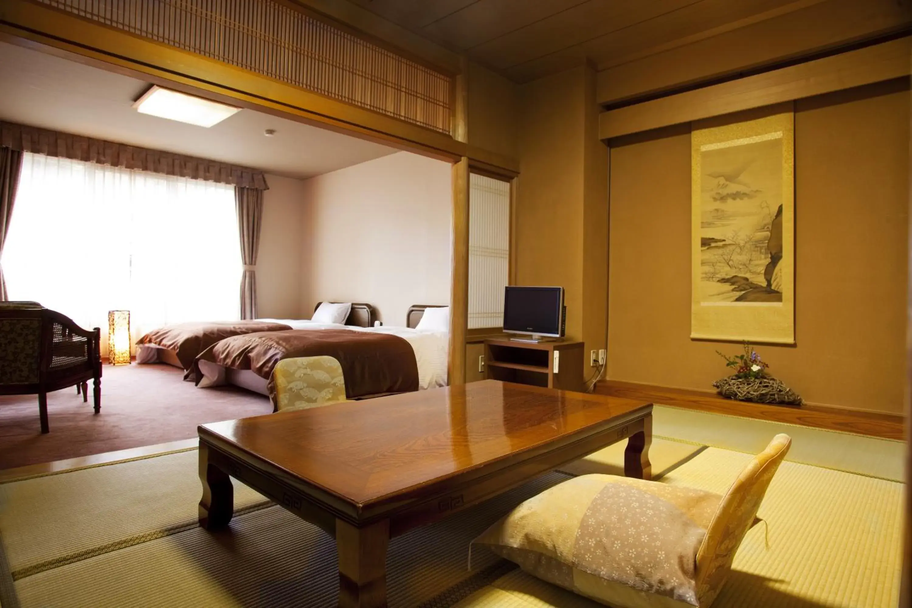 Room with Tatami Area and Shared Bathroom - single occupancy in Tokinenoyado Yunushi Ichijoh Room with Tatami Area and Shared Bathroom - single occupancy in Tokinenoyado Yunushi Ichijoh