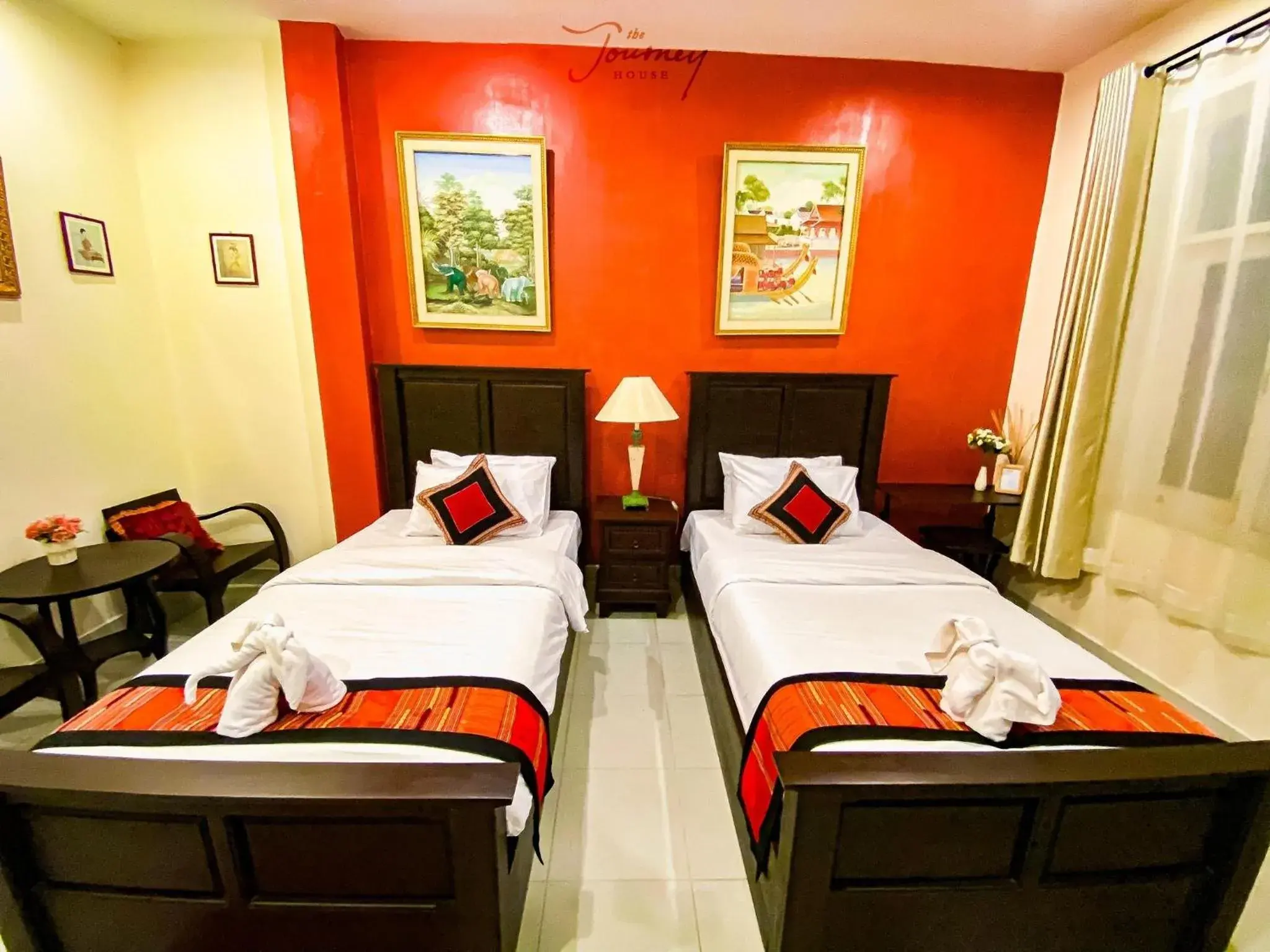 Superior Twin Room with Garden View in The Journey House Lifestyle Boutique Hotel Superior Twin Room with Garden View in The Journey House Lifestyle Boutique Hotel