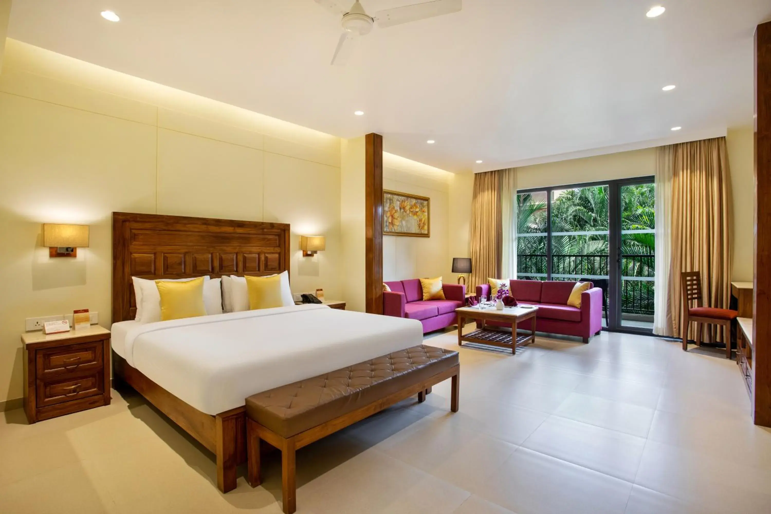 Junior Suite with King Bed in Seashell Suites and Villas- Candolim Goa Junior Suite with King Bed in Seashell Suites and Villas- Candolim Goa
