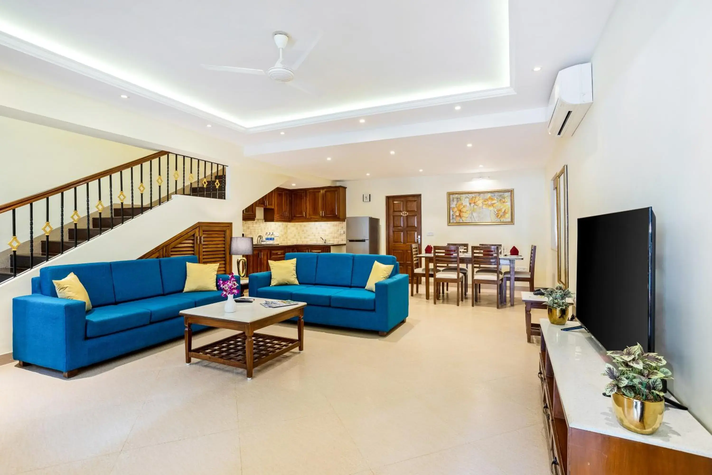 Three-Bedroom Villa in Seashell Suites and Villas- Candolim Goa Three-Bedroom Villa in Seashell Suites and Villas- Candolim Goa