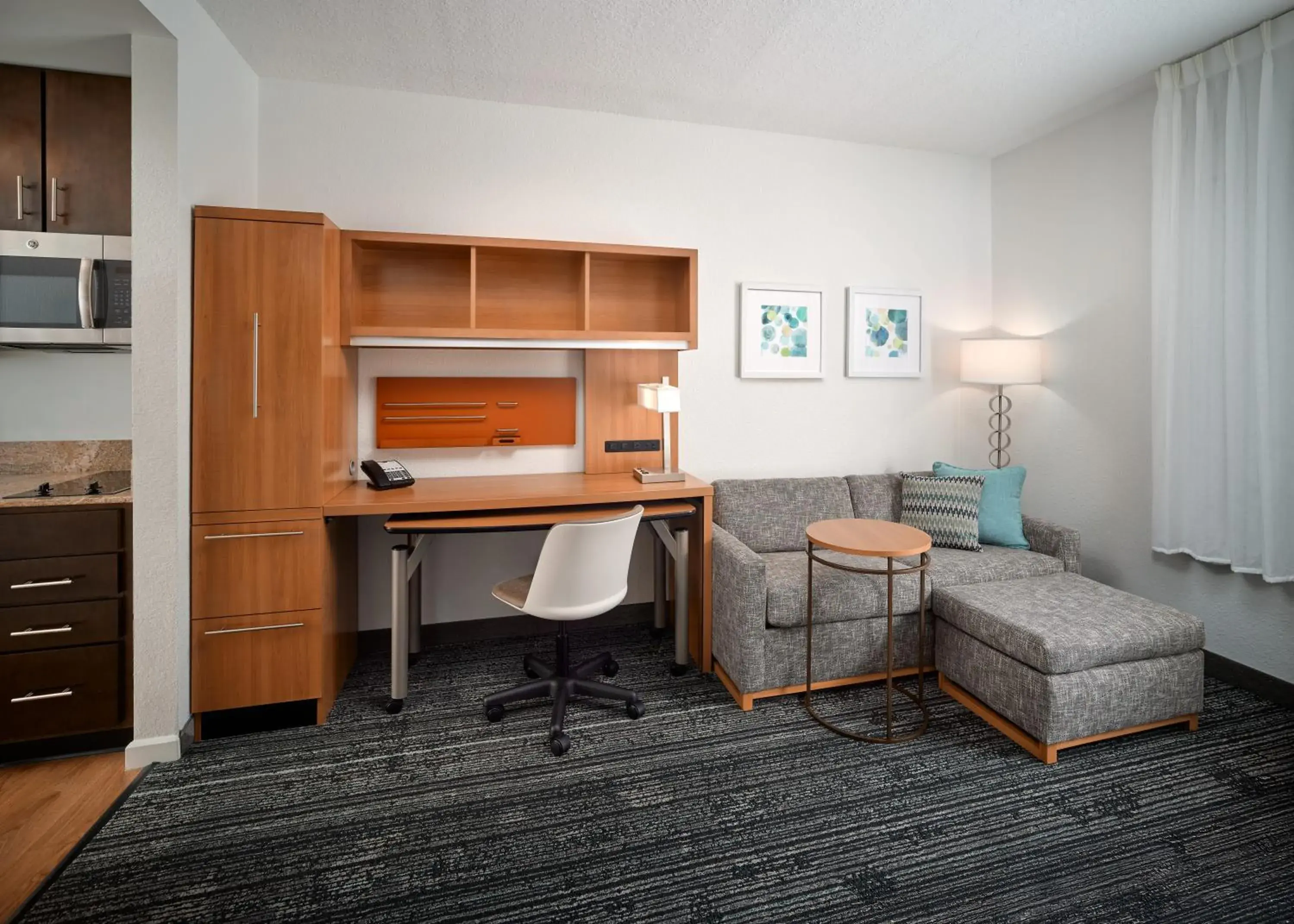 King Suite with Sofa Bed in TownePlace Suites Orlando at FLAMINGO CROSSINGS Town Center, Western Entrance King Suite with Sofa Bed in TownePlace Suites Orlando at FLAMINGO CROSSINGS Town Center, Western Entrance