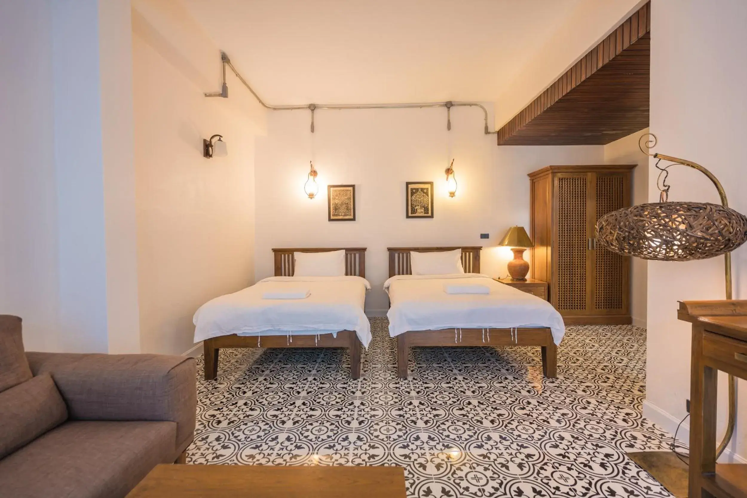 Deluxe Twin Room in Yi's Garden Villa Deluxe Twin Room in Yi's Garden Villa