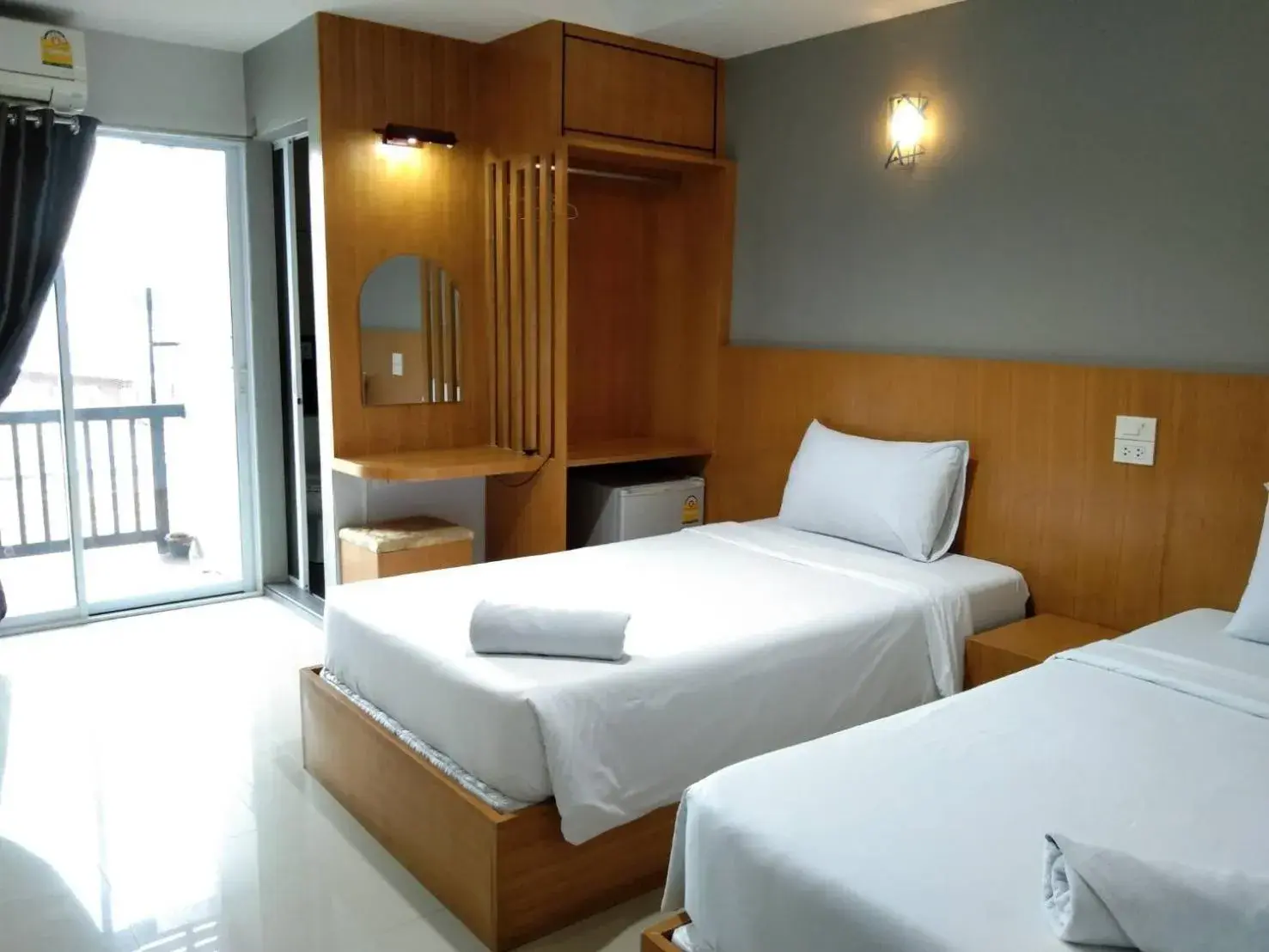 Twin Room with Balcony - single occupancy in @Me2 Hotel Twin Room with Balcony - single occupancy in @Me2 Hotel