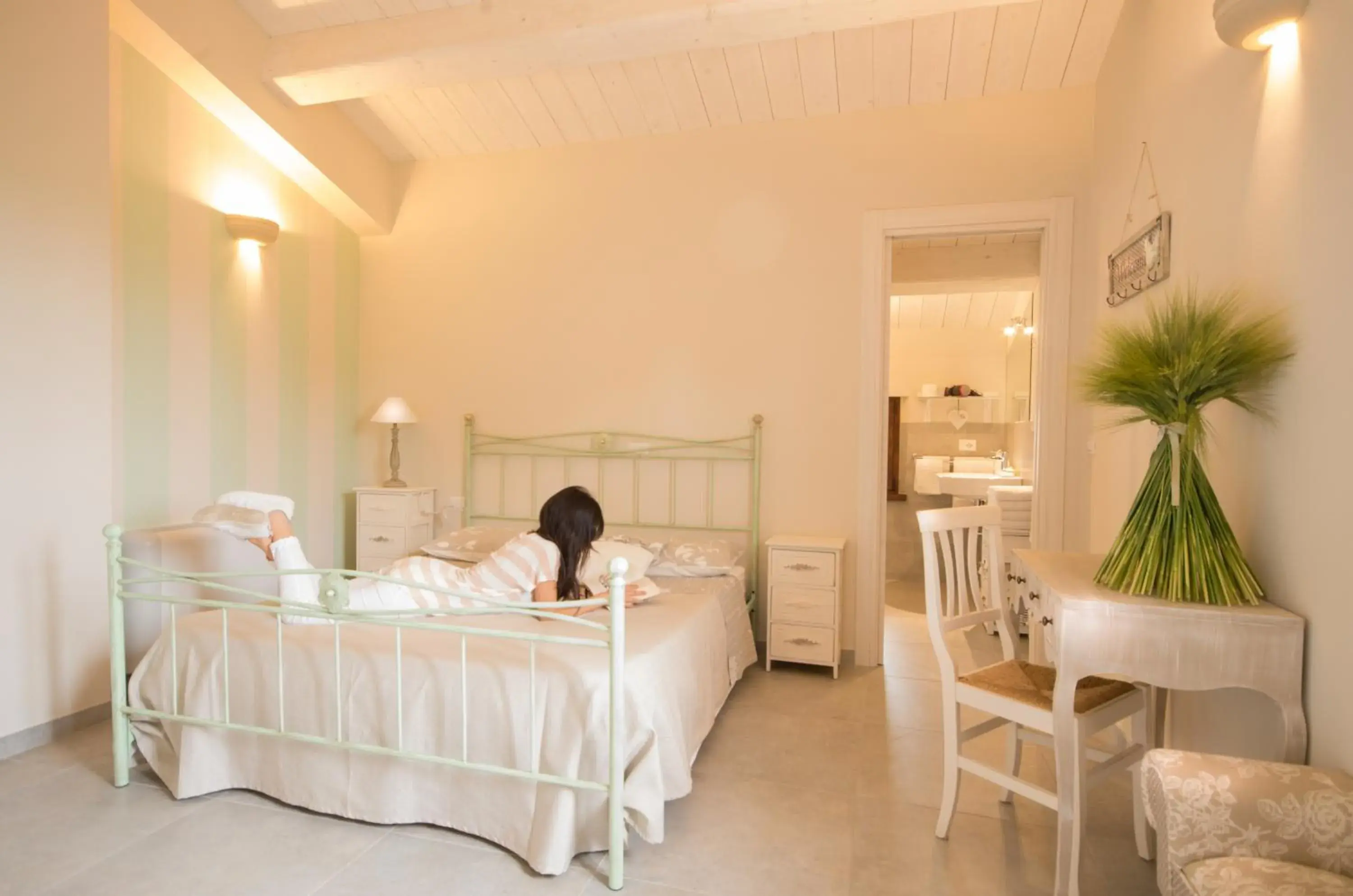 Deluxe Quadruple Room in Il Fienile di Assisi Deluxe Quadruple Room in Il Fienile di Assisi