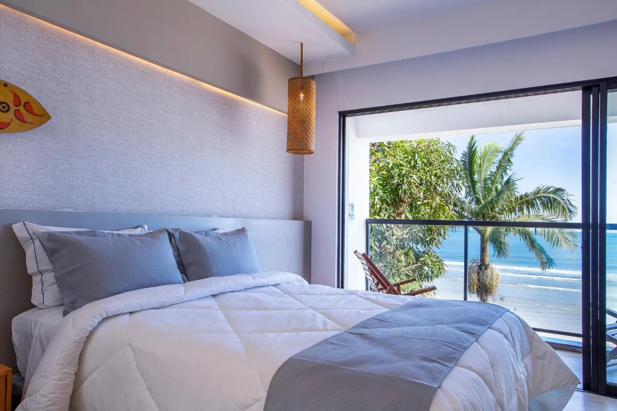 Deluxe Double Room with Sea View in Hotel Village Enseada Deluxe Double Room with Sea View in Hotel Village Enseada