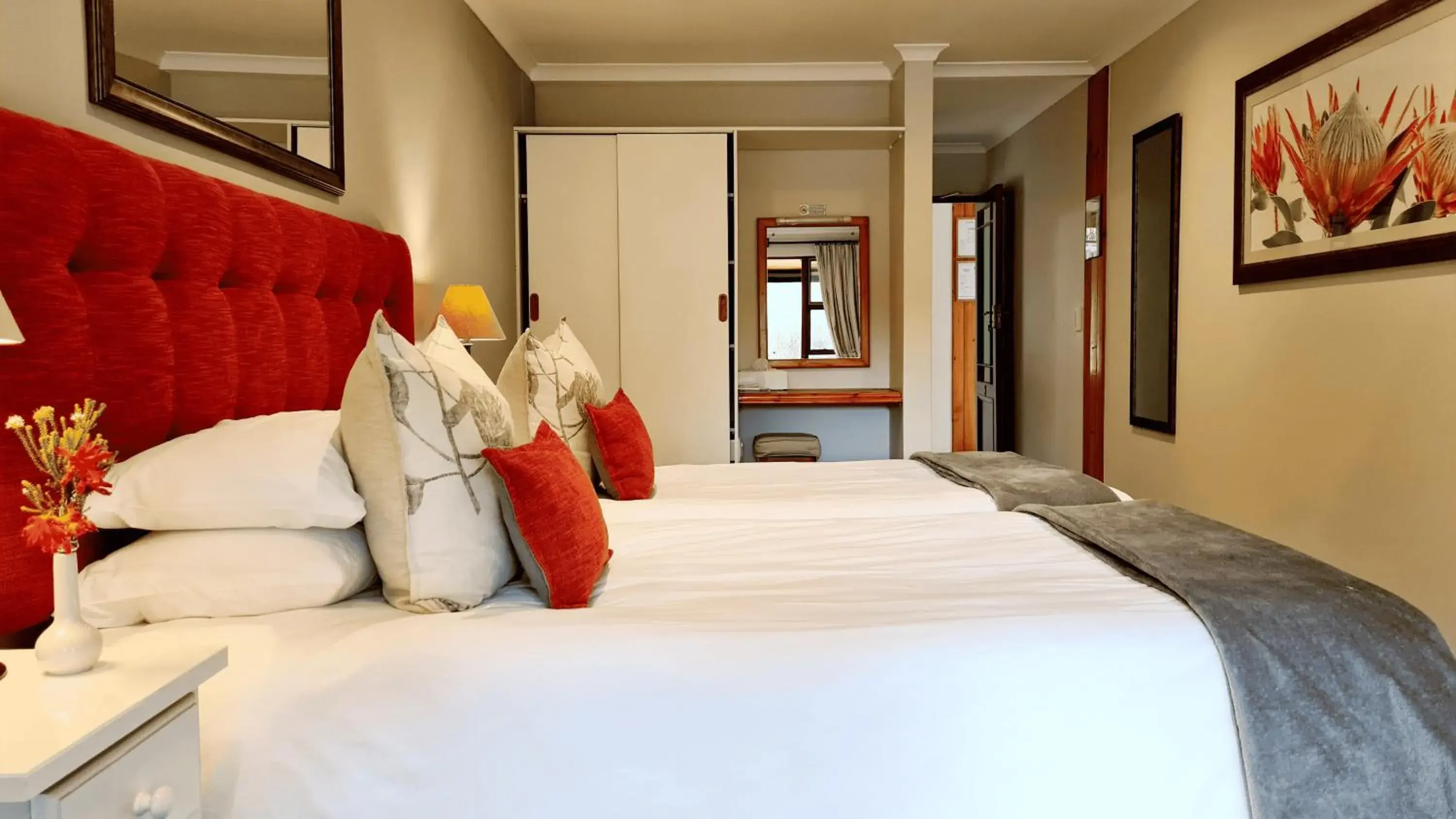 Twin Room with Balcony - single occupancy in Pumula Lodge 4 Star Guesthouse Knysna Twin Room with Balcony - single occupancy in Pumula Lodge 4 Star Guesthouse Knysna