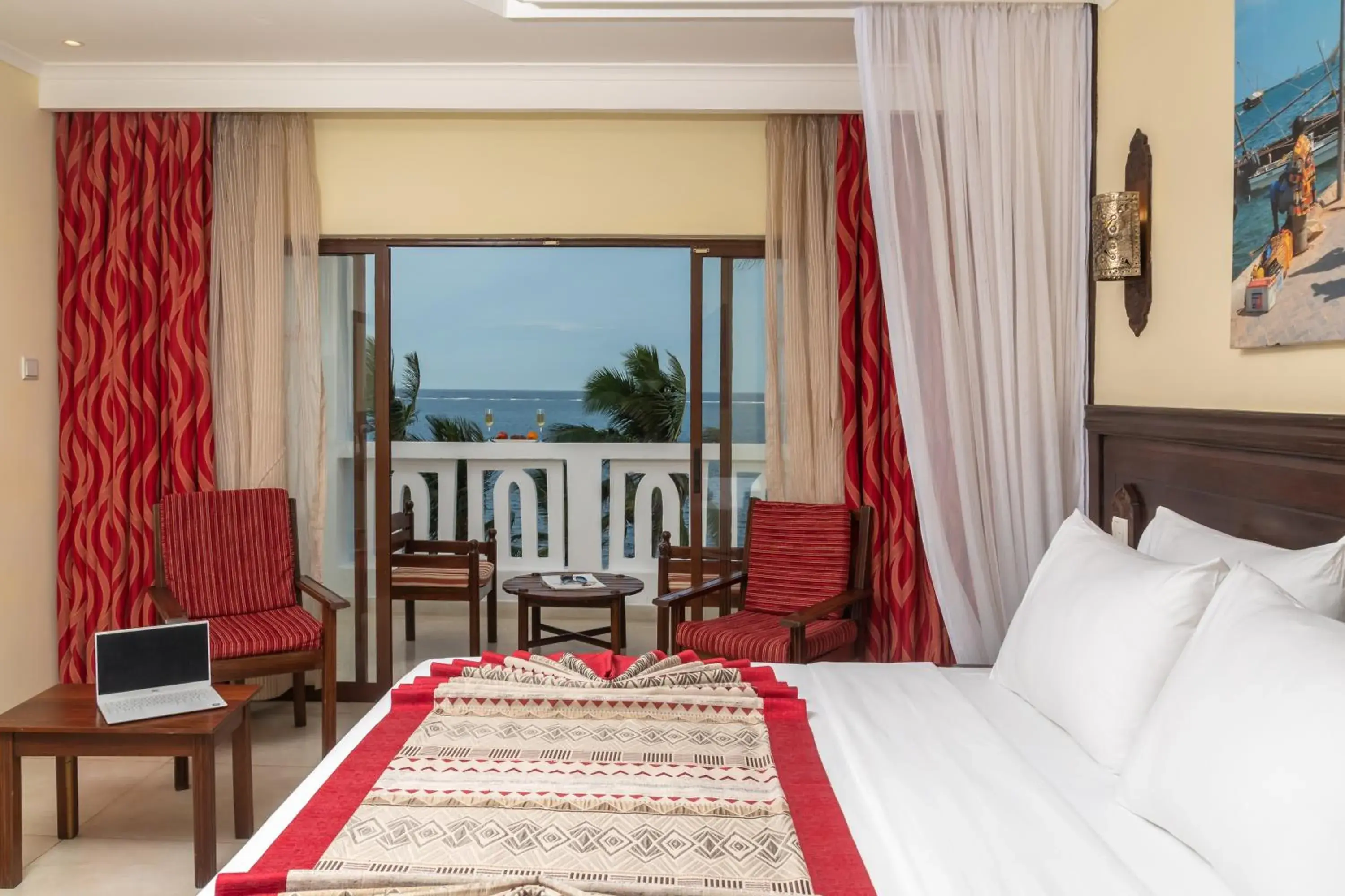 Double Room with Sea View in PrideInn Paradise Beach Resort & Spa Mombasa Double Room with Sea View in PrideInn Paradise Beach Resort & Spa Mombasa