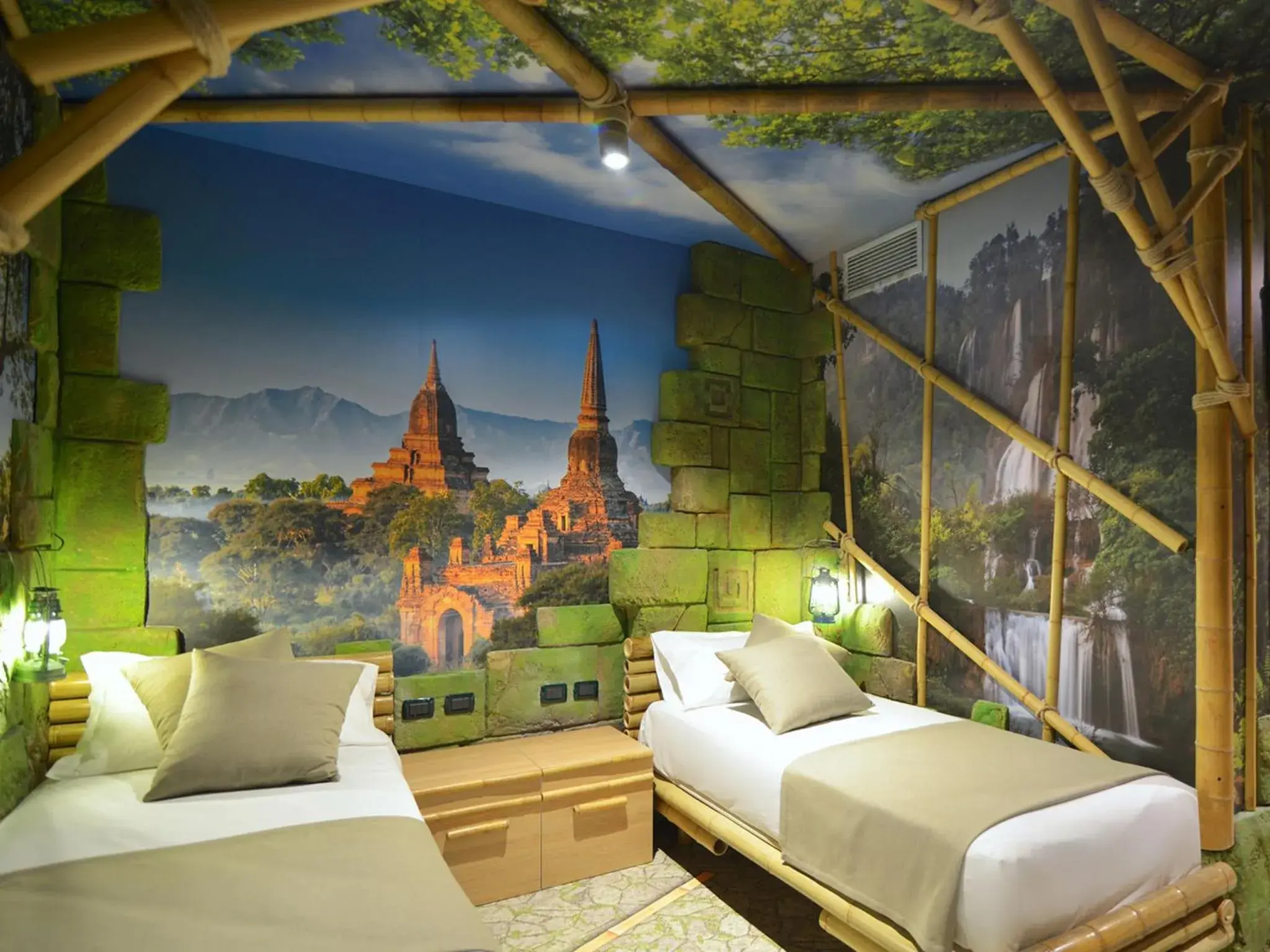 Jungle Standard Room in Gardaland Adventure Hotel Jungle Standard Room in Gardaland Adventure Hotel