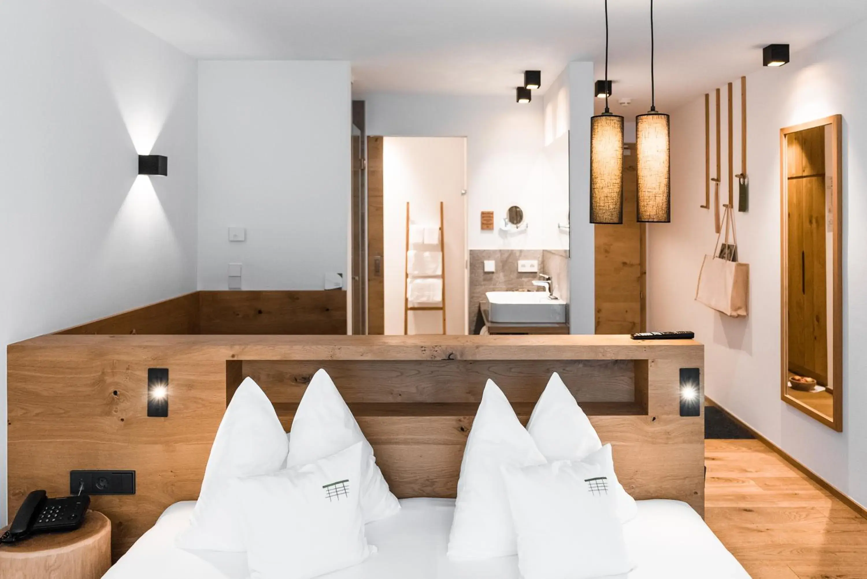 Double Room with Balcony in JOAS natur.hotel.b&b Double Room with Balcony in JOAS natur.hotel.b&b