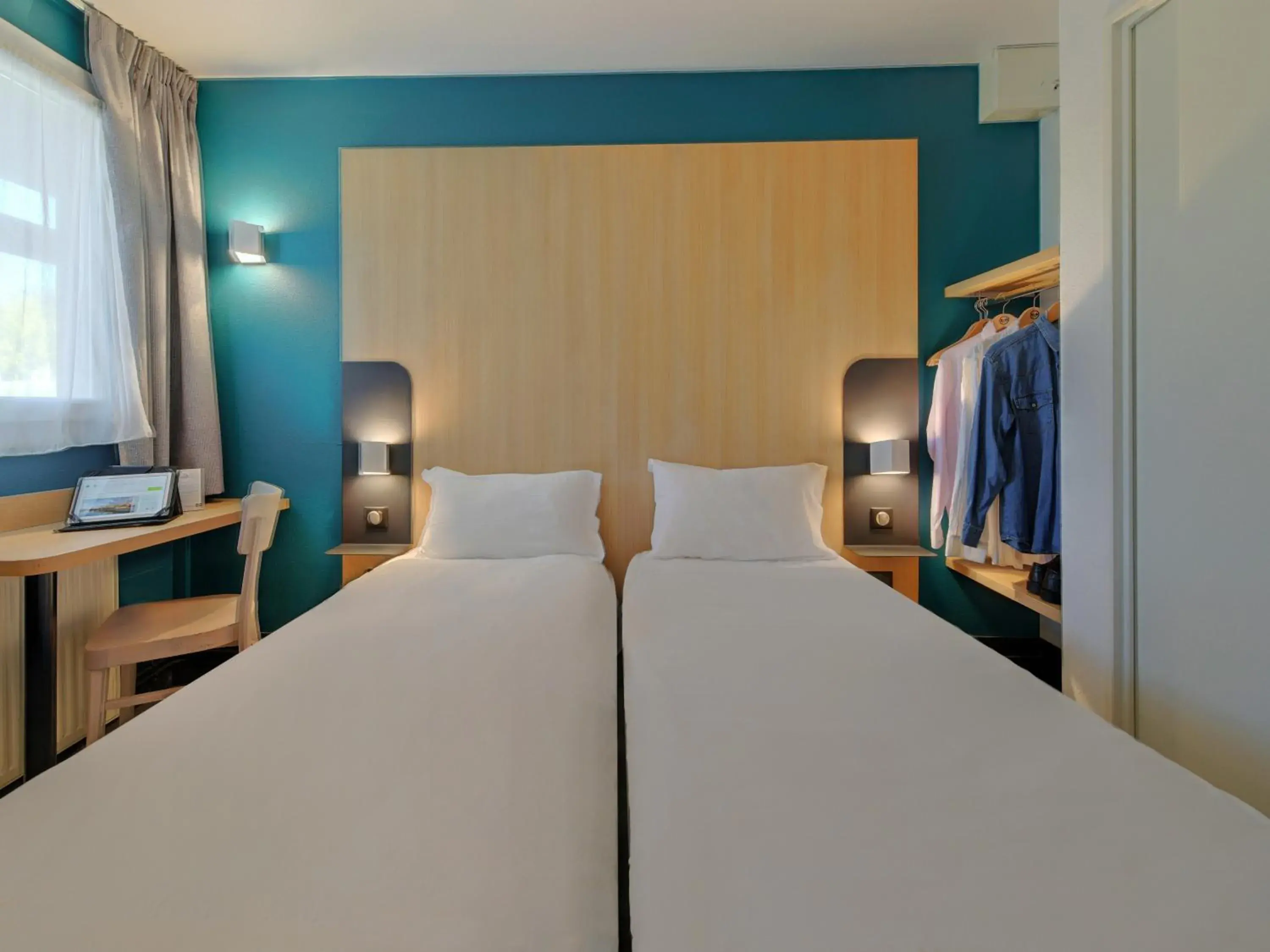 Twin Room - Non-Smoking in B&B HOTEL Le Mans Nord 2 Twin Room - Non-Smoking in B&B HOTEL Le Mans Nord 2