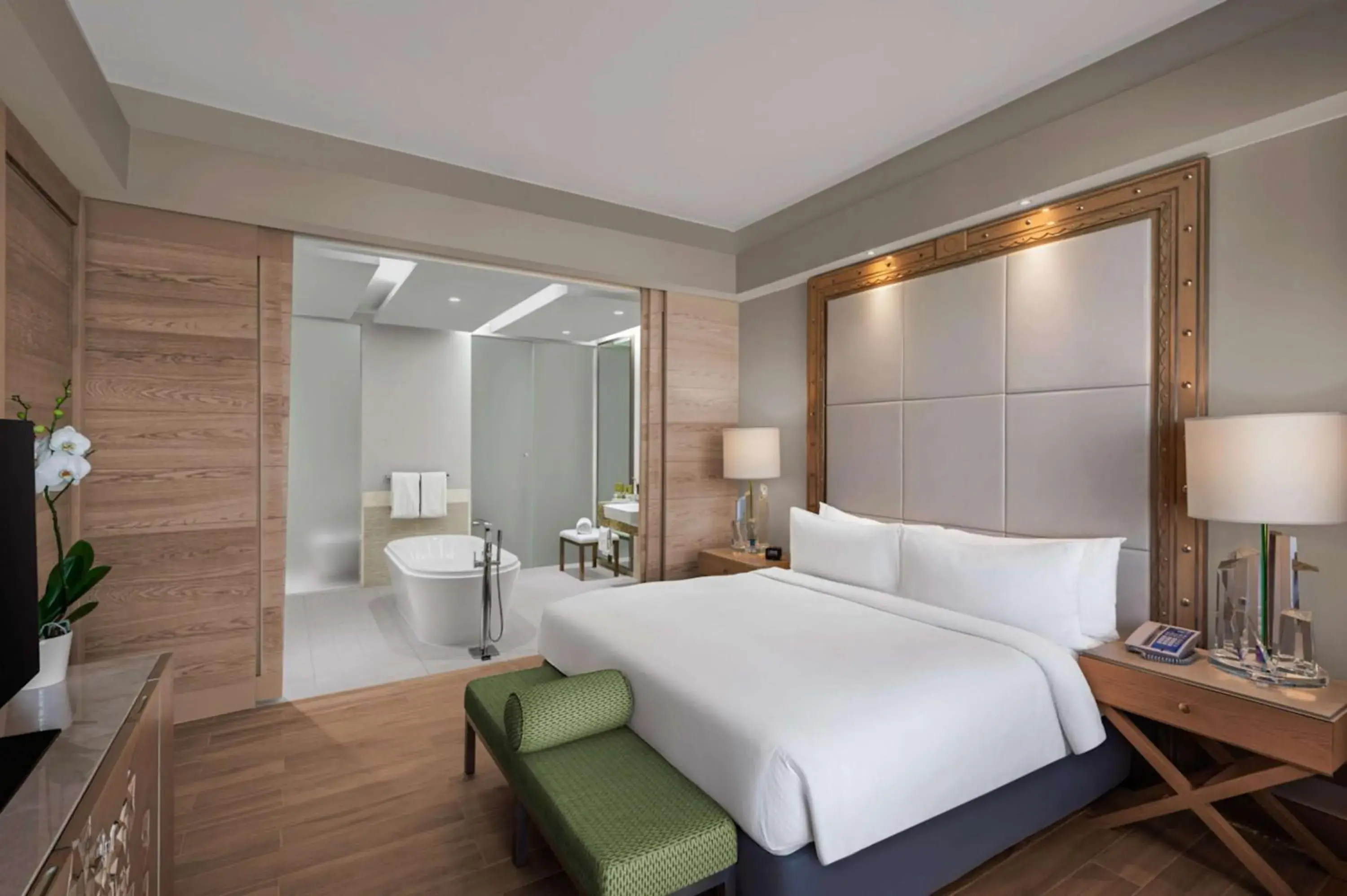 Deluxe One-Bedroom Suite with Sea View in Hilton Dead Sea Resort & Spa Deluxe One-Bedroom Suite with Sea View in Hilton Dead Sea Resort & Spa