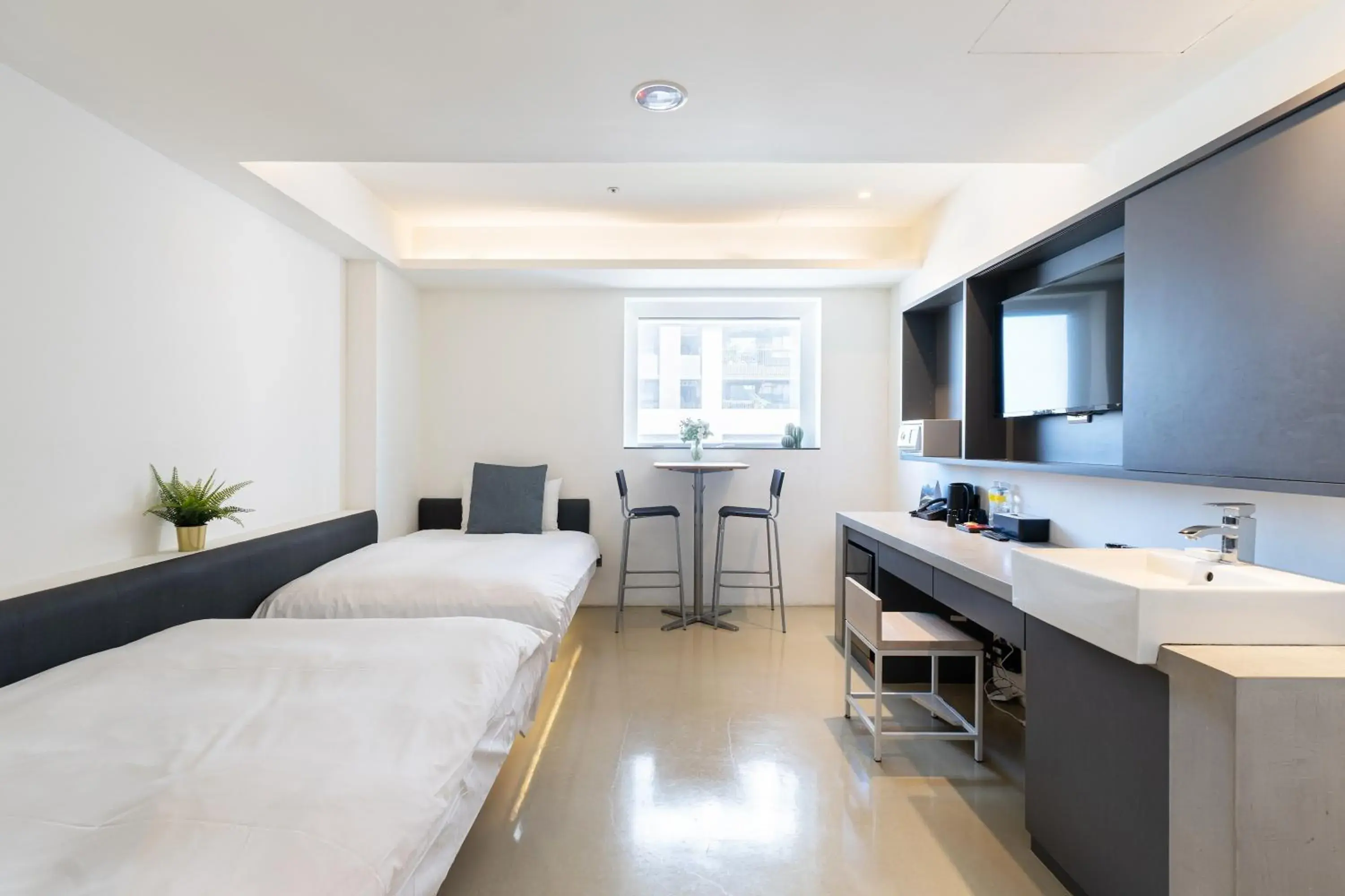 Standard Twin Room in CHECK inn Taichung Liming Standard Twin Room in CHECK inn Taichung Liming