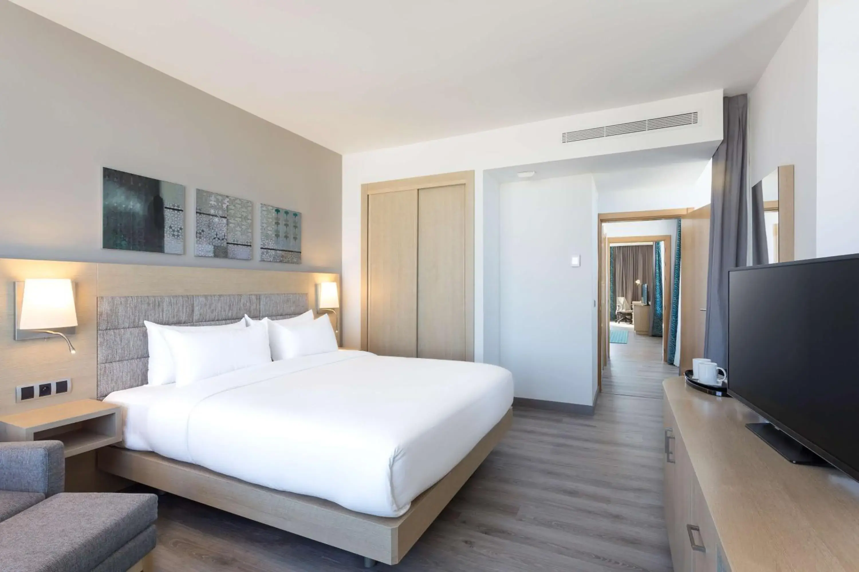 One-Bedroom King Suite with Sea View in Hilton Garden Inn Tanger City Center One-Bedroom King Suite with Sea View in Hilton Garden Inn Tanger City Center