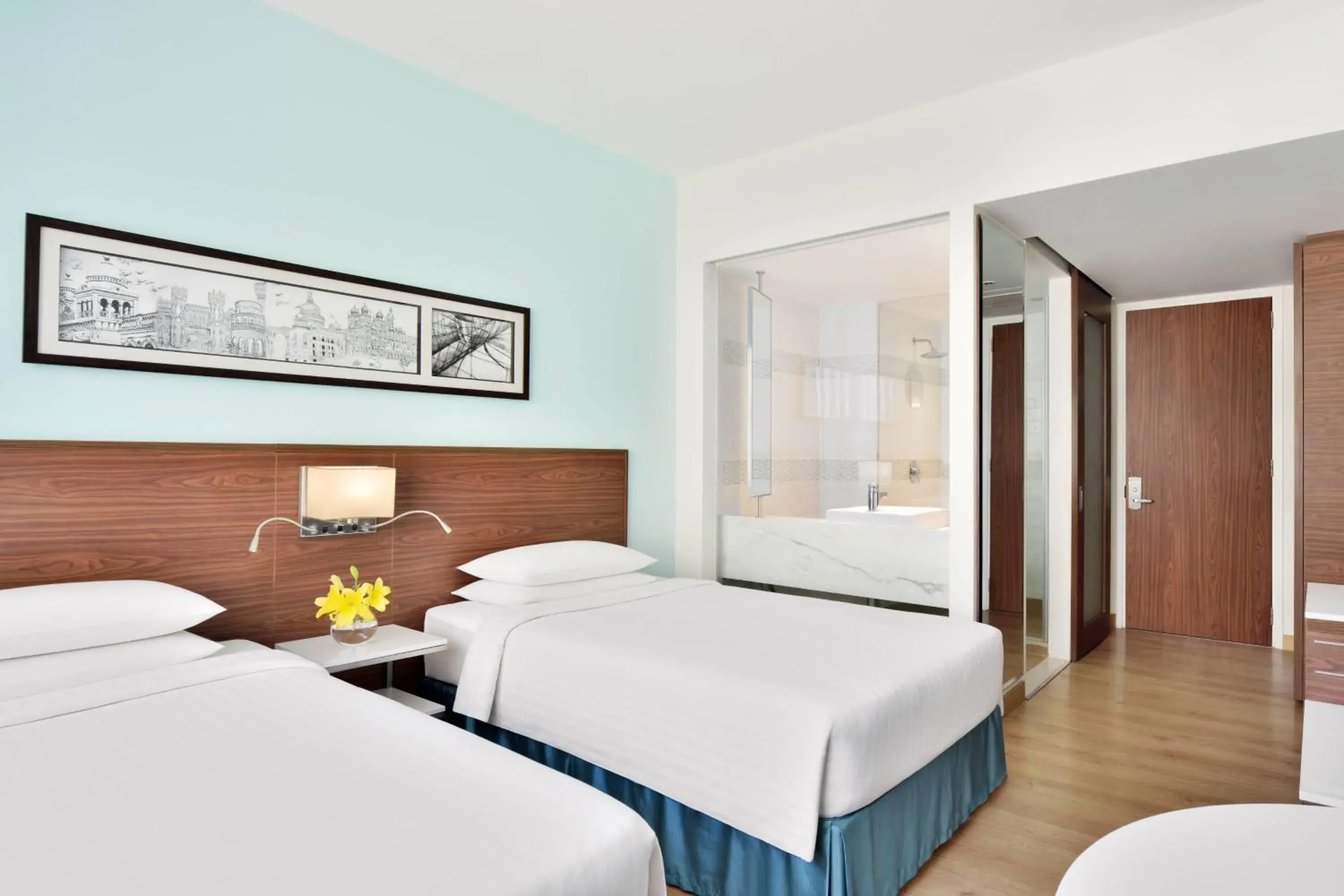 Twin Room in Fairfield by Marriott Bengaluru Outer Ring Road Twin Room in Fairfield by Marriott Bengaluru Outer Ring Road