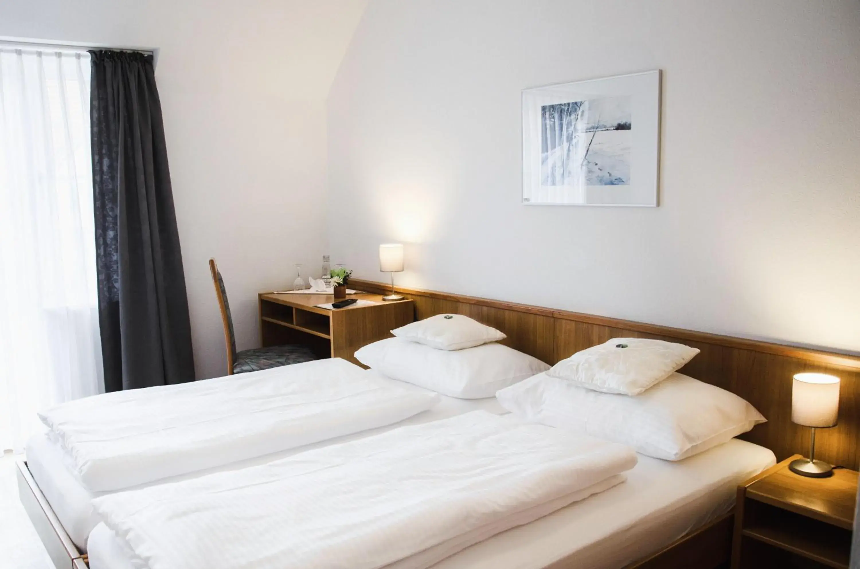 Double Room with Private Bathroom - single occupancy in Hotel Blaue Traube Double Room with Private Bathroom - single occupancy in Hotel Blaue Traube