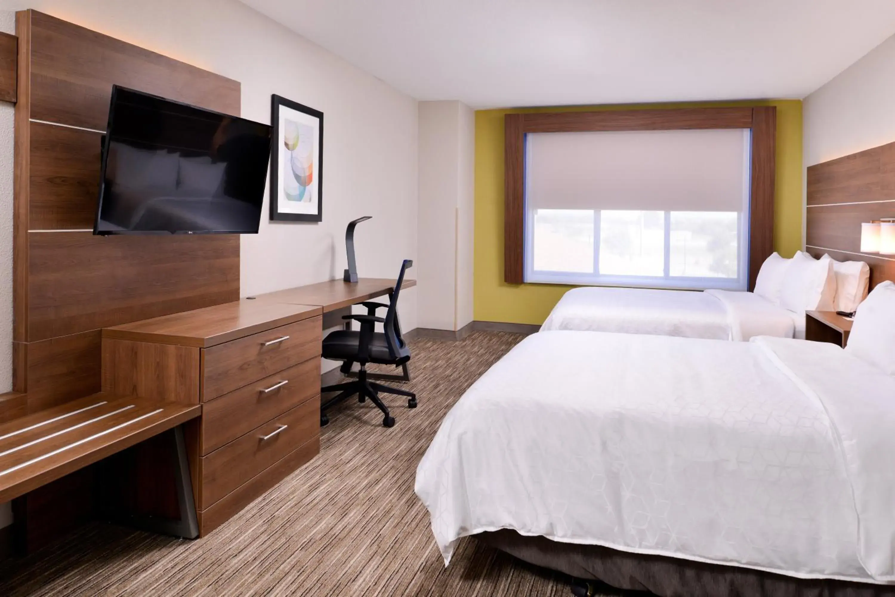 Queen Room with Two Queen Beds - Disability and Hearing Access/Non-Smoking in Holiday Inn Express & Suites Selma, an IHG Hotel Queen Room with Two Queen Beds - Disability and Hearing Access/Non-Smoking in Holiday Inn Express & Suites Selma, an IHG Hotel