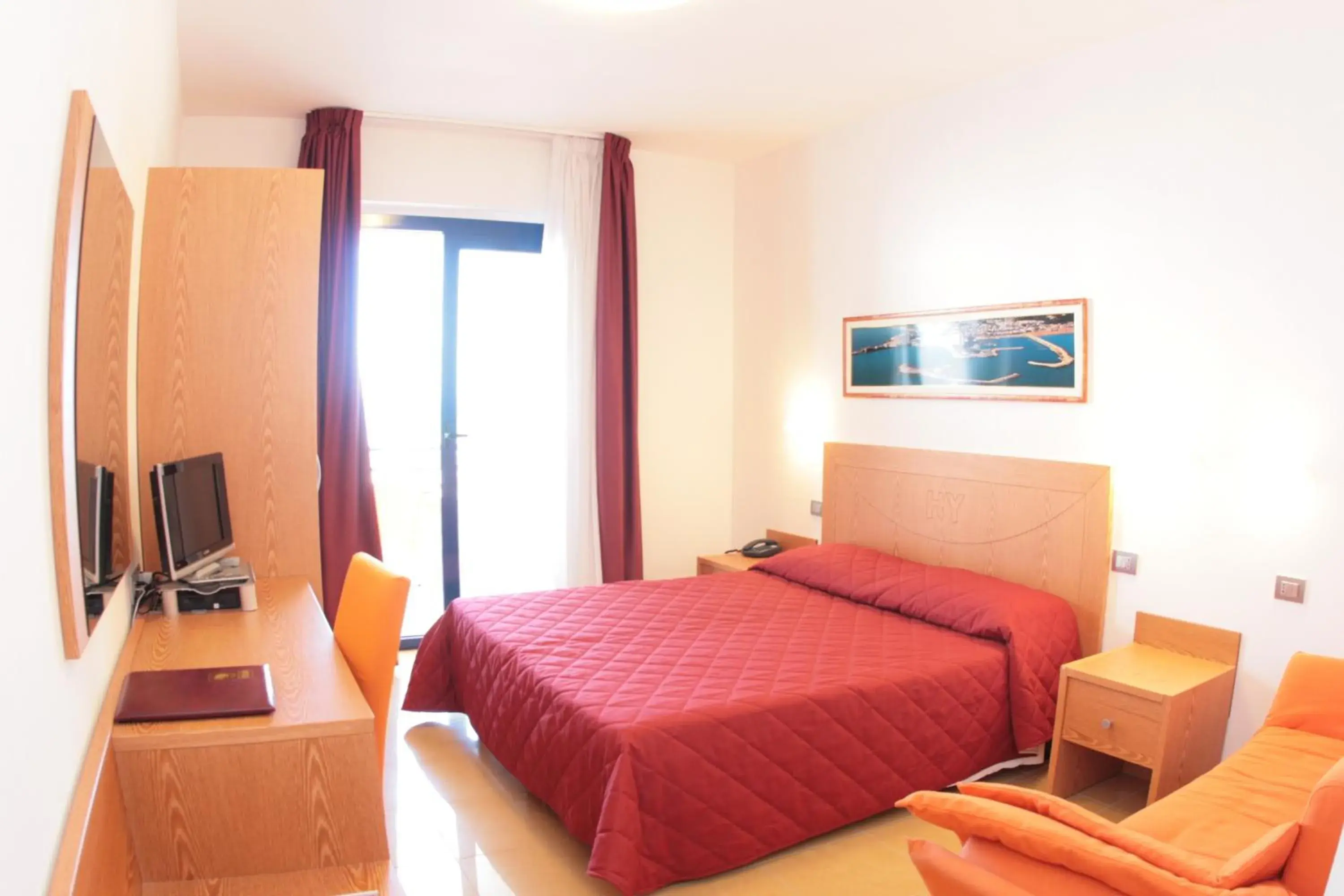 Double Room with Sea View in Hotel Yria Double Room with Sea View in Hotel Yria