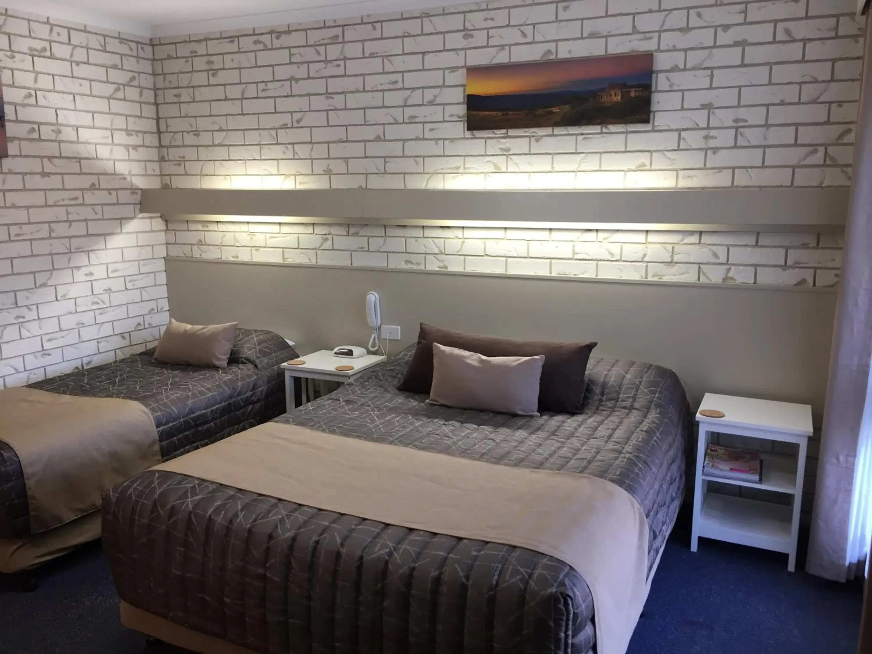 Twin Room in Culcairn Motor Inn Twin Room in Culcairn Motor Inn