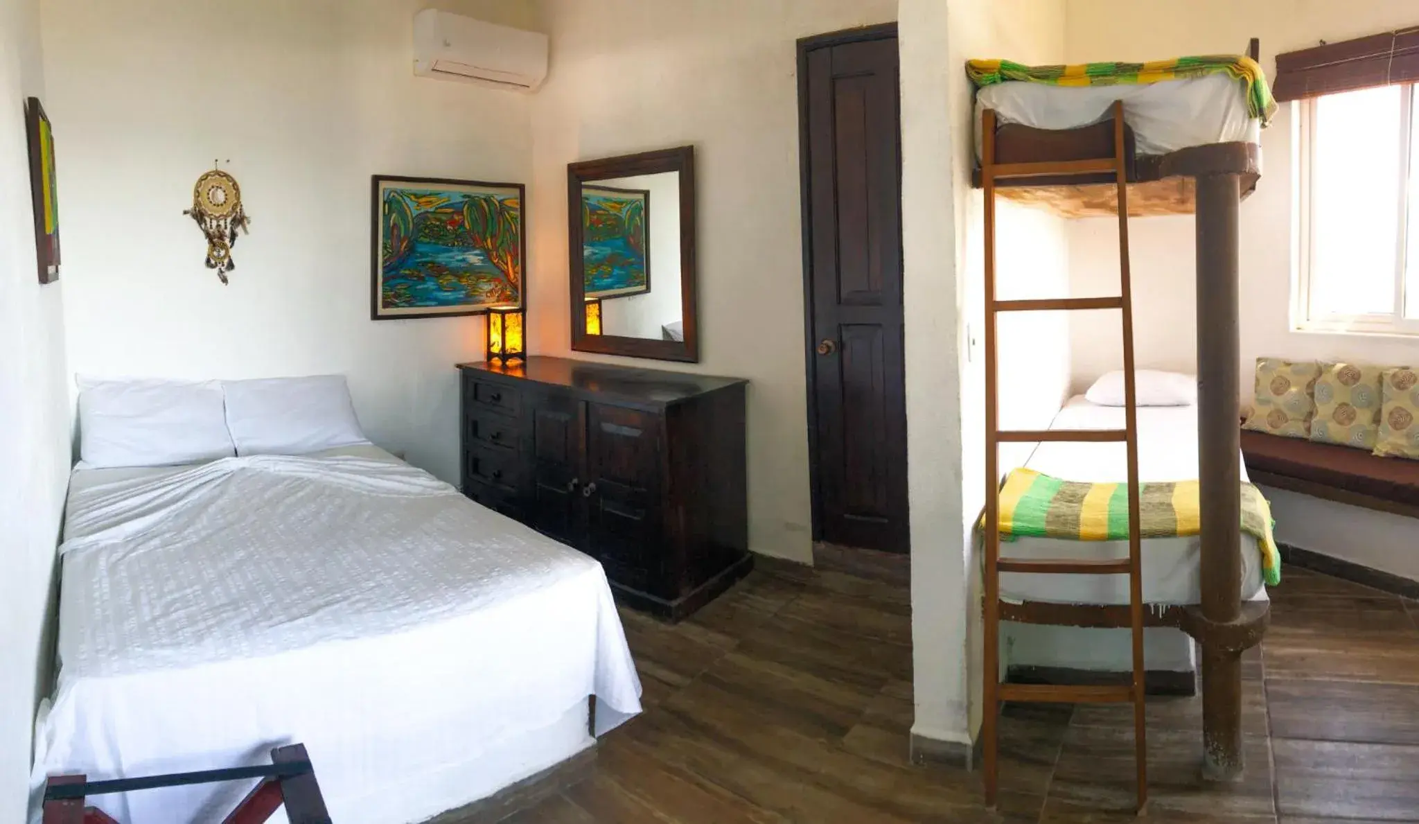 Quadruple Room with Balcony in Marbella Eco Lodge Quadruple Room with Balcony in Marbella Eco Lodge