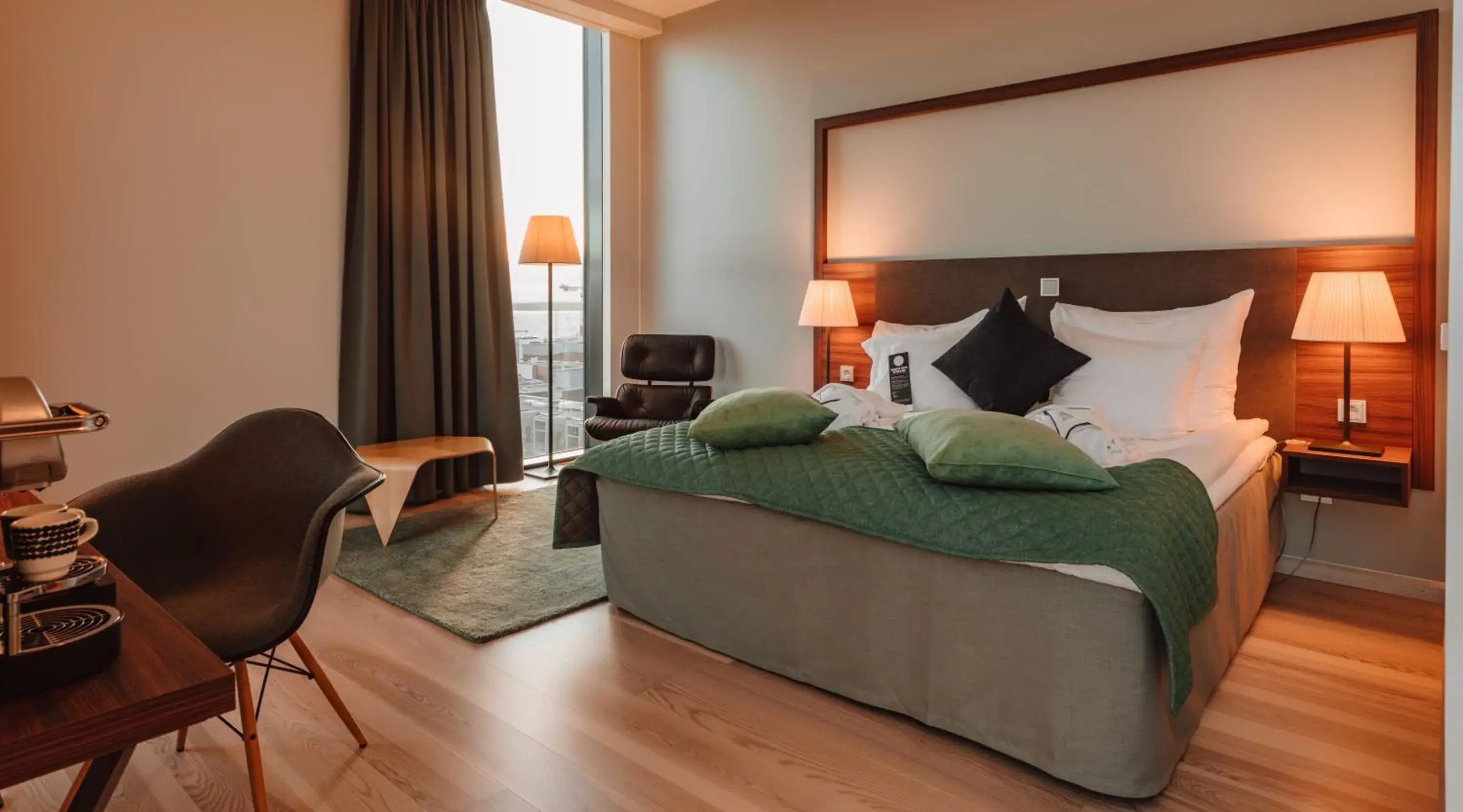 Deluxe King Room in Clarion Hotel Helsinki Deluxe King Room in Clarion Hotel Helsinki