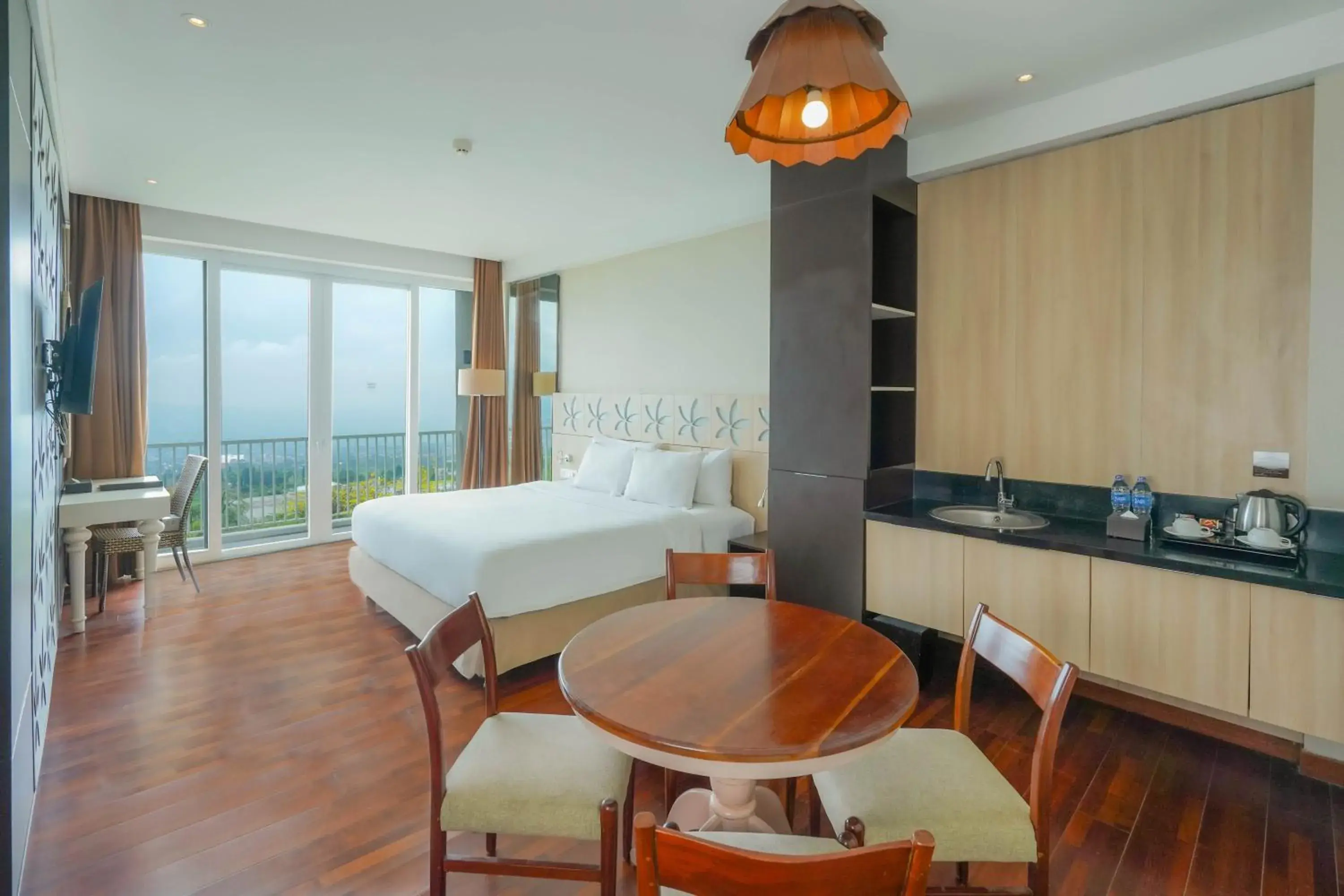 Junior Suite with Balcony in Amartahills Hotel and Resort Junior Suite with Balcony in Amartahills Hotel and Resort