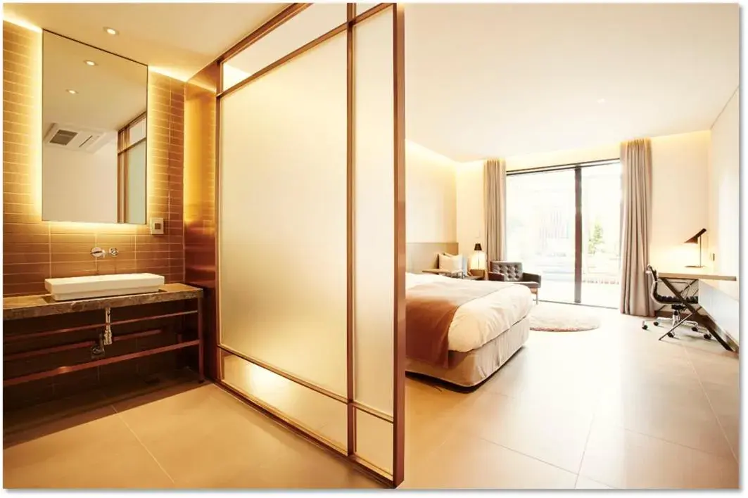 Deluxe Double Room with Garden in MD HOTEL Dongtan Deluxe Double Room with Garden in MD HOTEL Dongtan