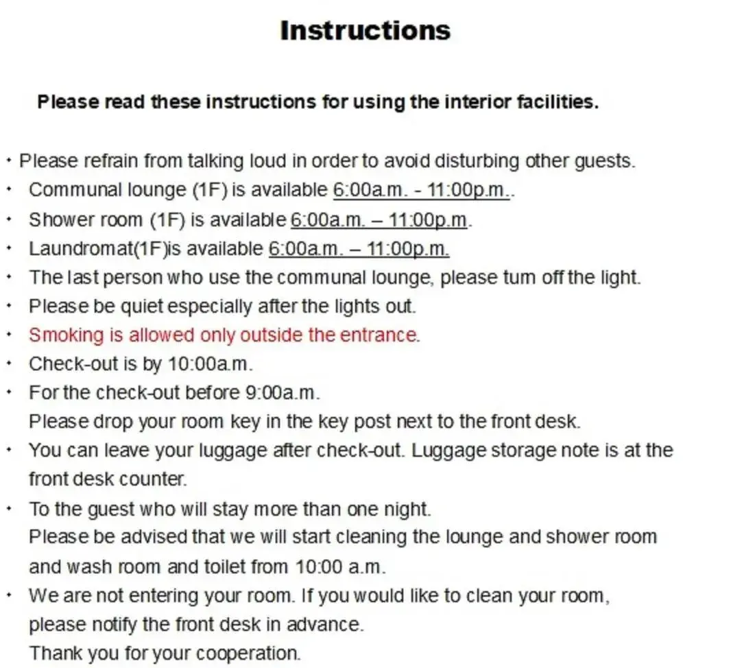 Economy Twin Room - single occupancy in GuestHouse Guu Economy Twin Room - single occupancy in GuestHouse Guu