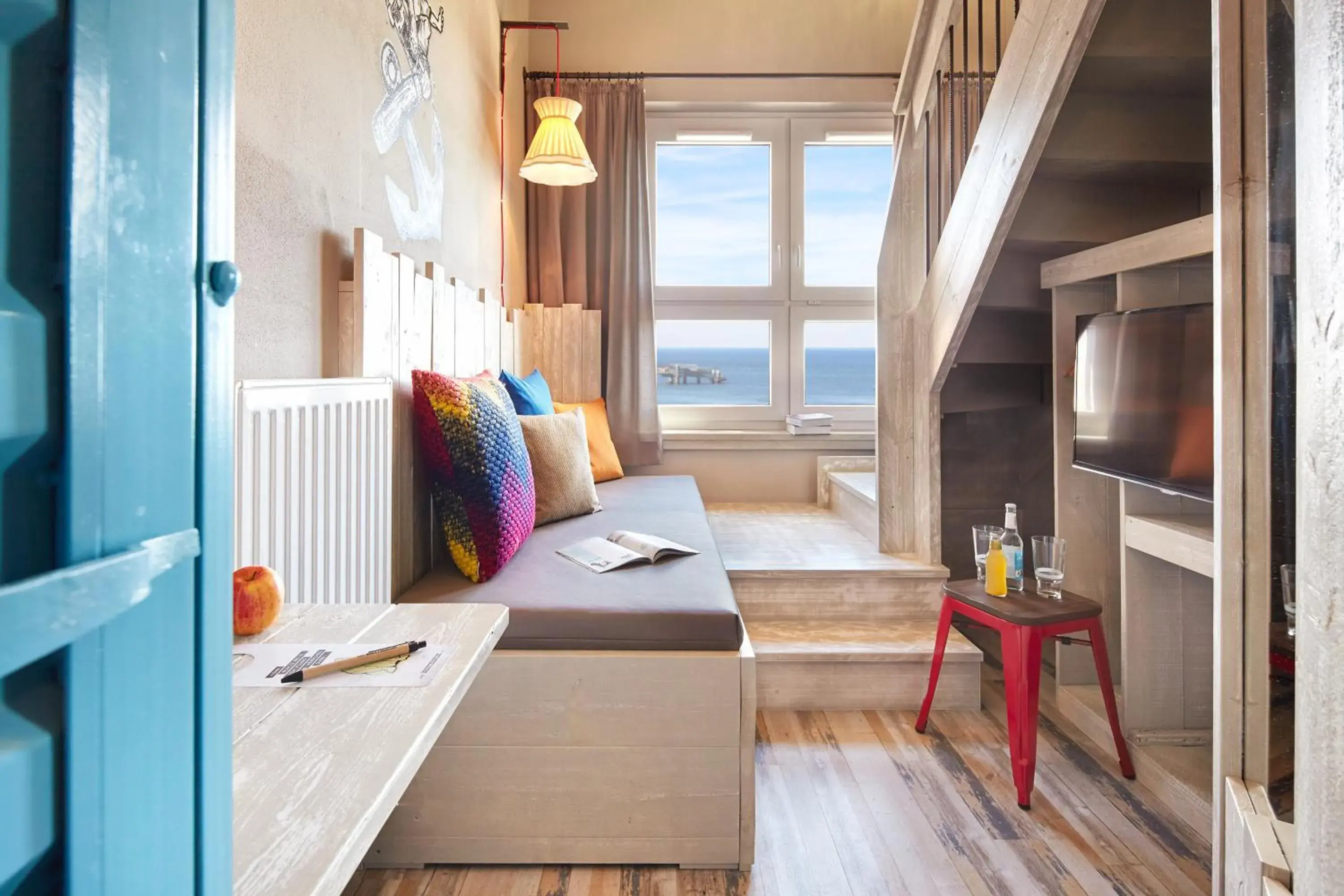 Deluxe Double Room with Sea View in Bretterbude Heiligenhafen Deluxe Double Room with Sea View in Bretterbude Heiligenhafen