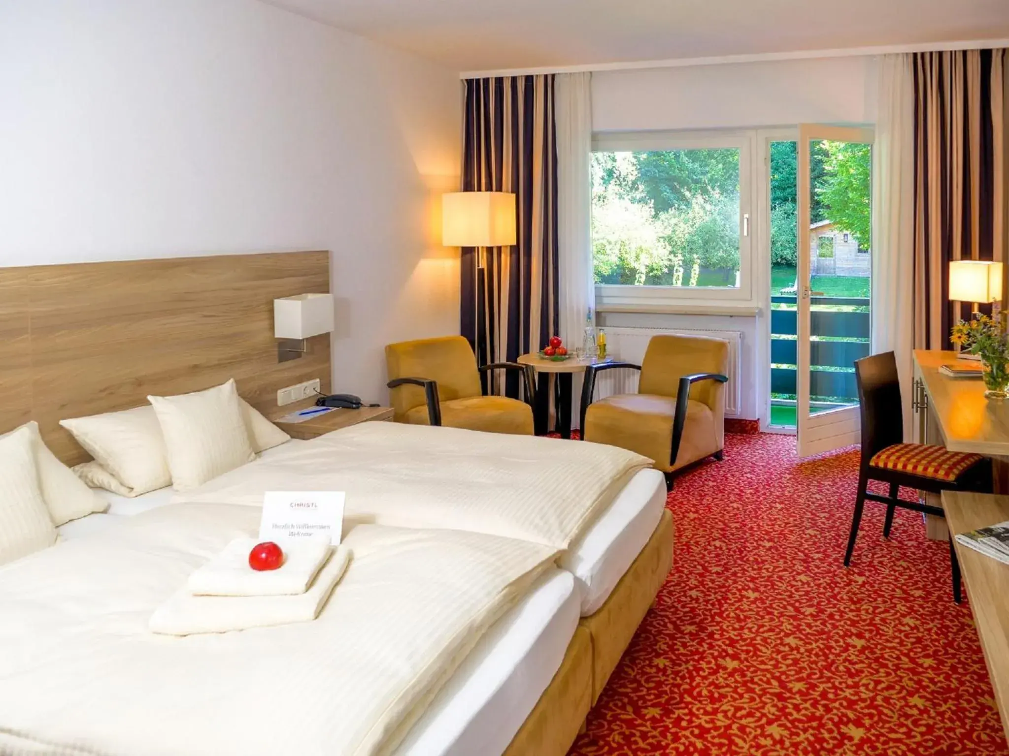 Double Room with Balcony in Hotel Garni Christl Double Room with Balcony in Hotel Garni Christl