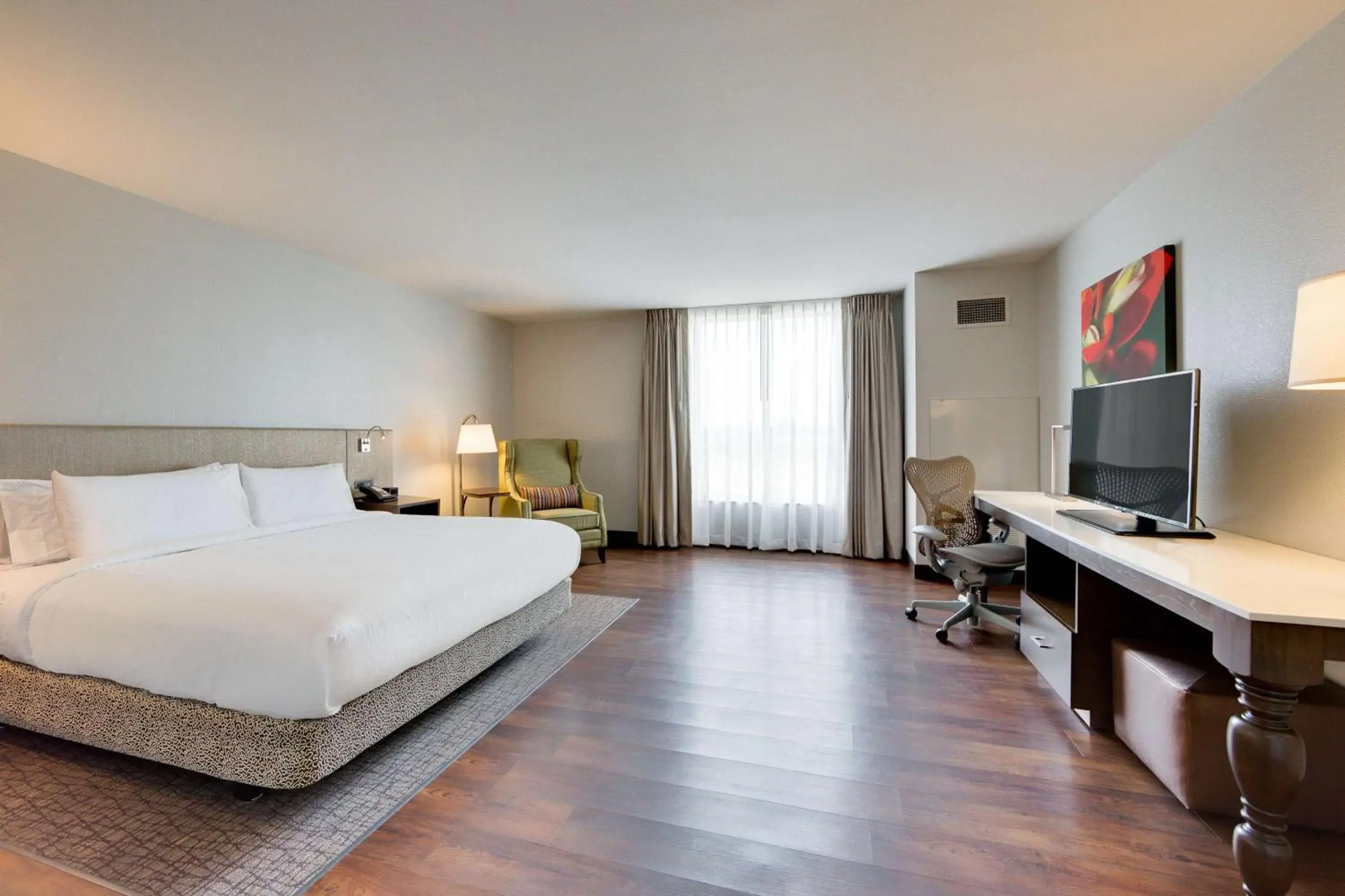 King Room with Accessible Tub - Mobility Access in Hilton Garden Inn North Houston Spring King Room with Accessible Tub - Mobility Access in Hilton Garden Inn North Houston Spring