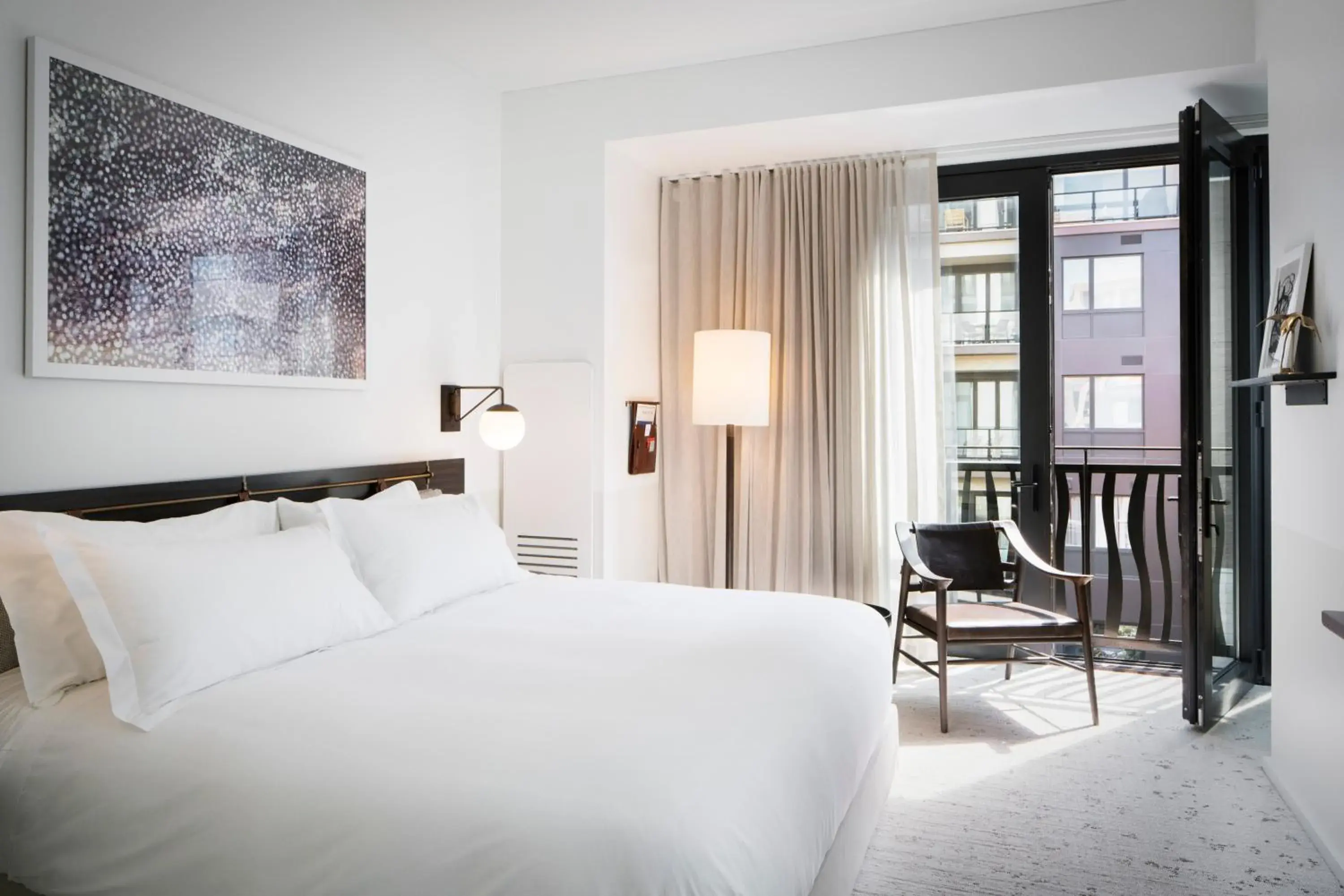 King Room with Roll-In Shower - Disability Access in Halcyon - A Hotel in Cherry Creek King Room with Roll-In Shower - Disability Access in Halcyon - A Hotel in Cherry Creek