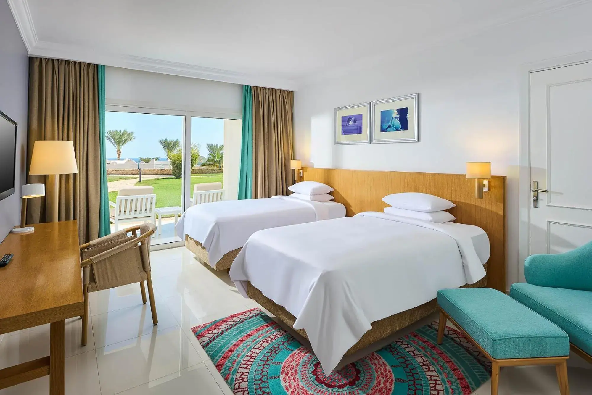 Garden View Room, Guest room, Garden View, 2 Twin Beds - single occupancy in Renaissance Sharm El Sheikh Golden View Beach Resort Garden View Room, Guest room, Garden View, 2 Twin Beds - single occupancy in Renaissance Sharm El Sheikh Golden View Beach Resort