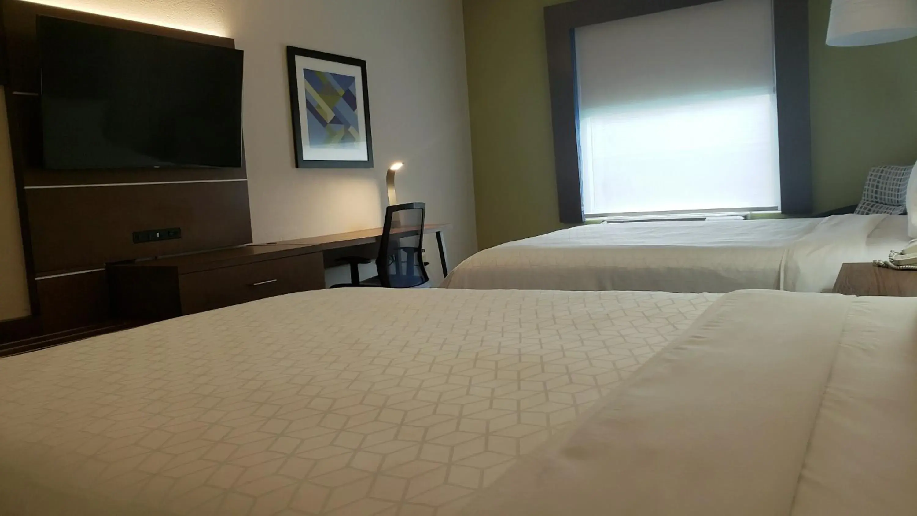 Standard Queen Room with Two Queen Beds and Mobility Accessible Tub in Holiday Inn Express Hotel and Suites Weslaco by IHG Standard Queen Room with Two Queen Beds and Mobility Accessible Tub in Holiday Inn Express Hotel and Suites Weslaco by IHG