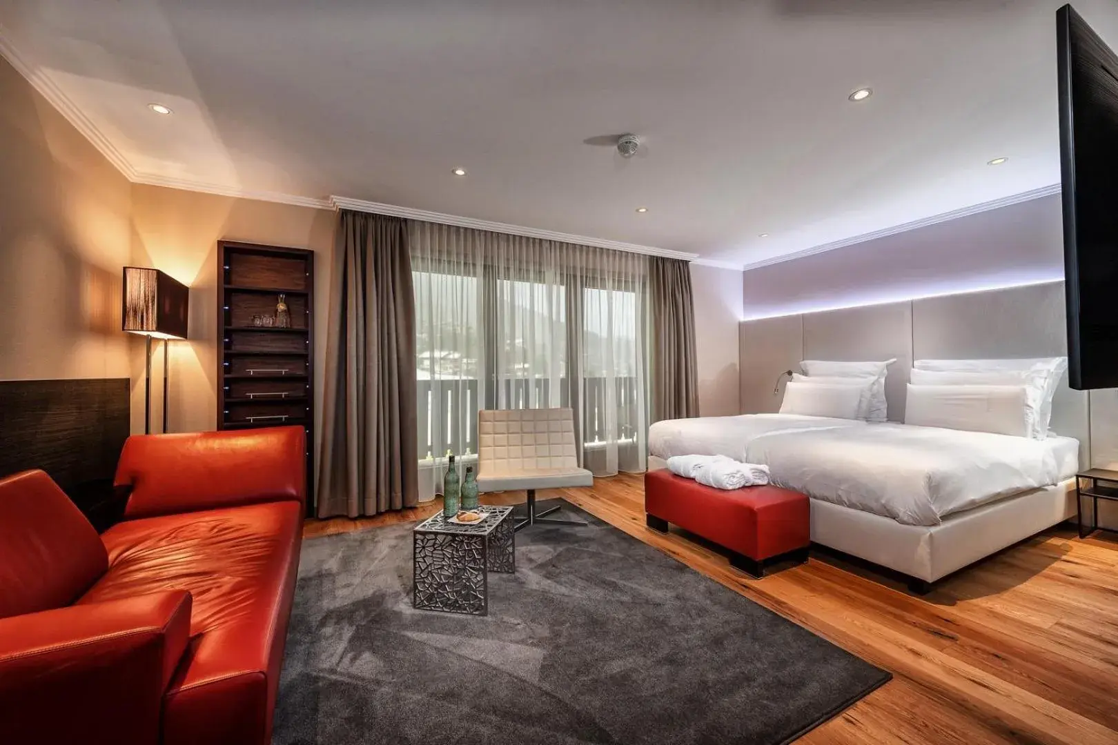 Junior Suite with Mountain View in Alpinresort ValSaa - Sport & Spa Junior Suite with Mountain View in Alpinresort ValSaa - Sport & Spa