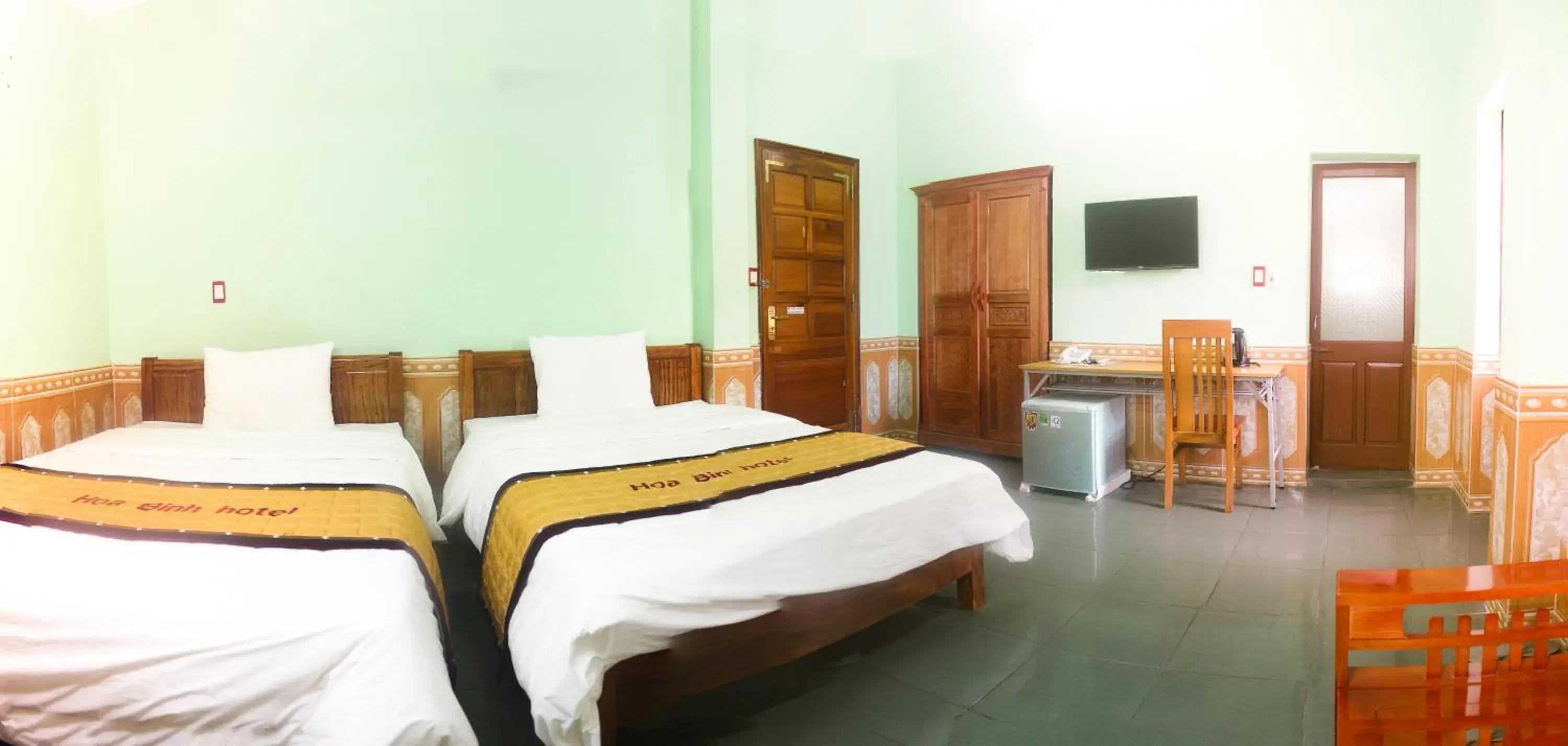 Standard Twin Room in Hoa Binh Hotel Standard Twin Room in Hoa Binh Hotel