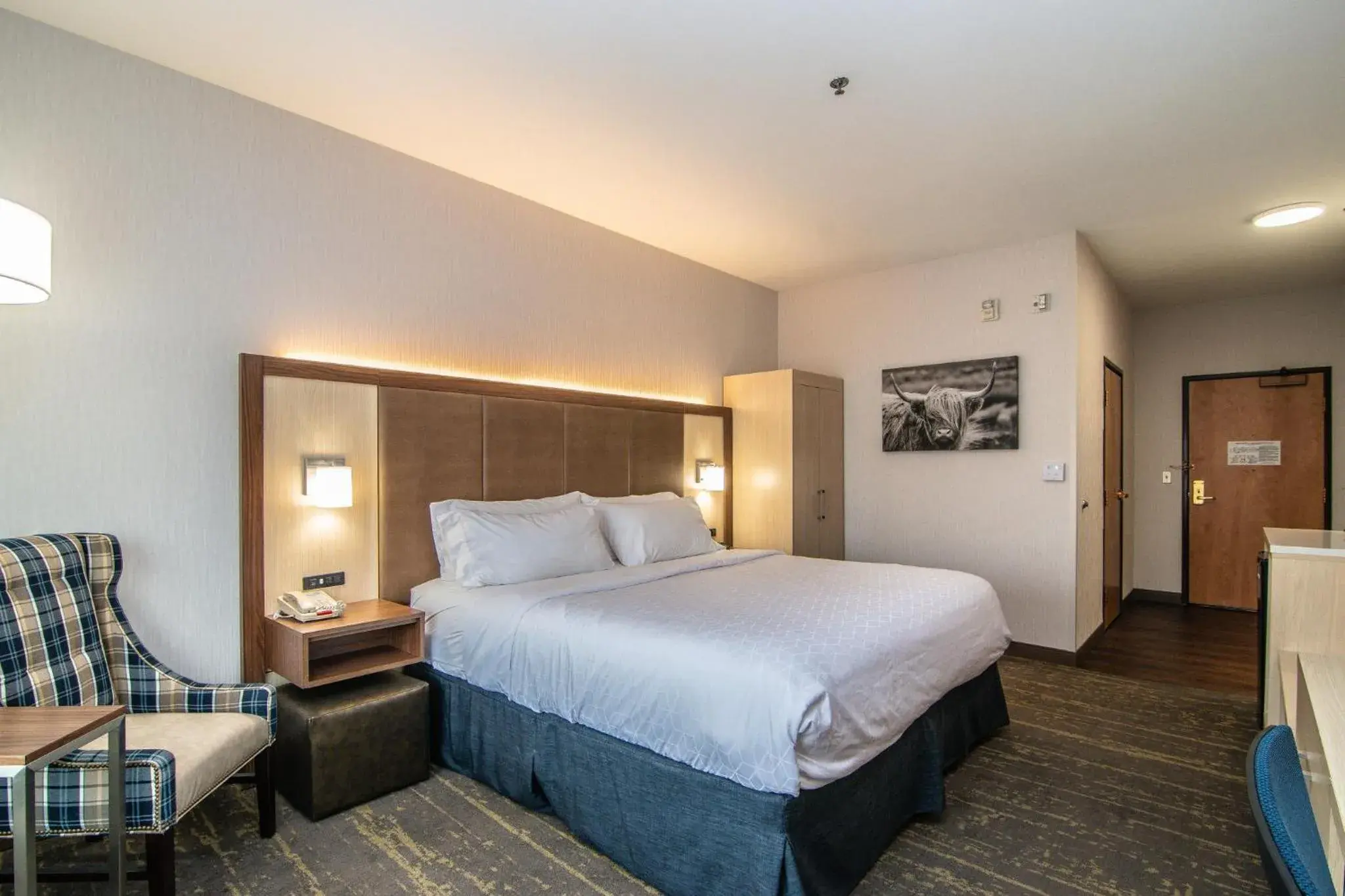 King Room - Mobility Access/Roll in Shower - Non-Smoking in Holiday Inn Express Hotel & Suites Kalispell by IHG King Room - Mobility Access/Roll in Shower - Non-Smoking in Holiday Inn Express Hotel & Suites Kalispell by IHG