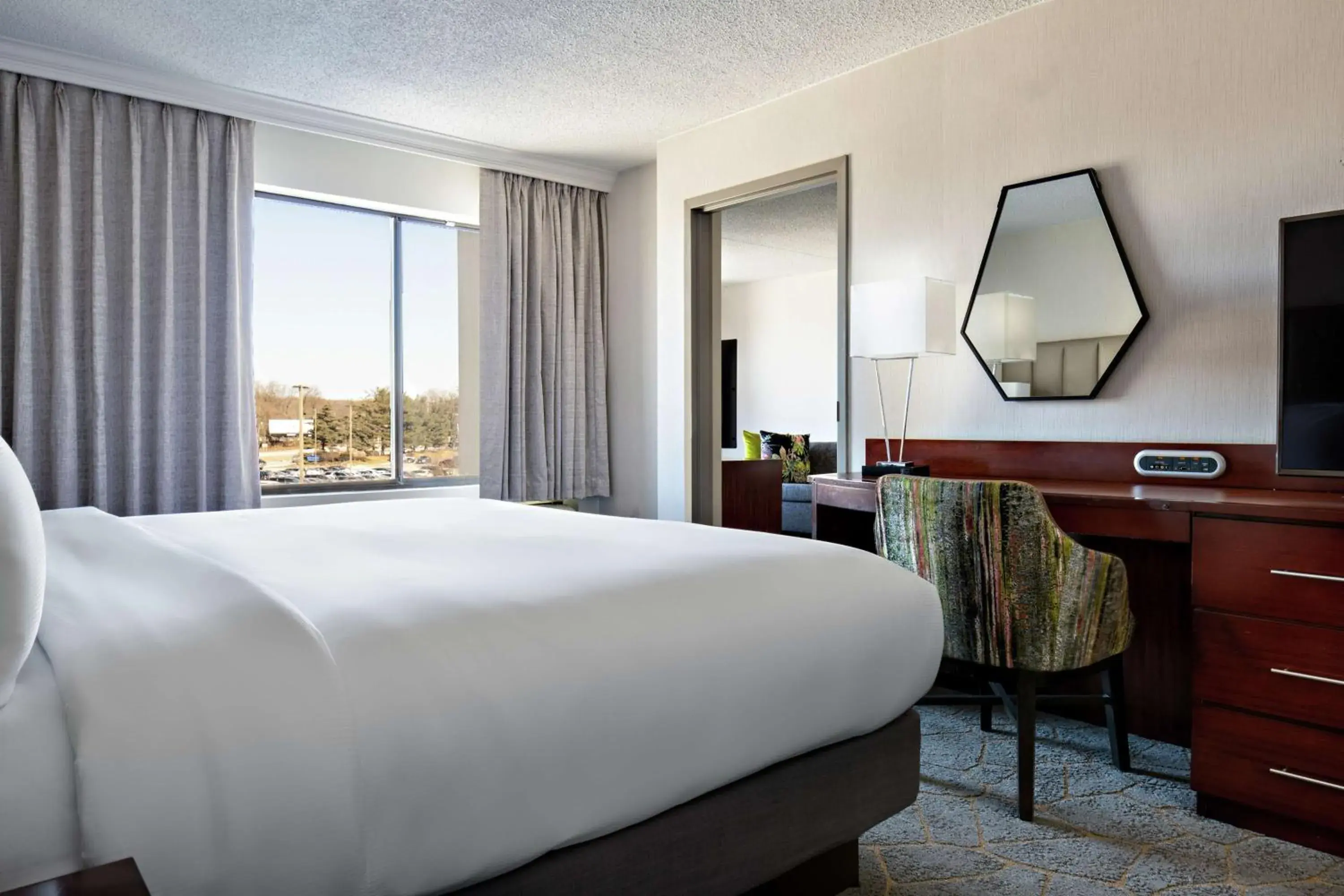Two-Room Ambassador King Suite in DoubleTree by Hilton Fairfield Hotel & Suites Two-Room Ambassador King Suite in DoubleTree by Hilton Fairfield Hotel & Suites